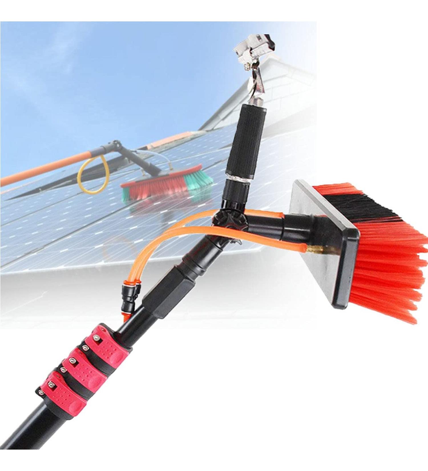 Window Washing Kit with Extension Pole 3.6-11M Multi-Purpose Photovoltaic Panel Cleaning Tool Water Spray Brush for Solar Photovoltaic Panel is Windows Washing 18FT/5.4M - Buy Online on GoSupps.com
