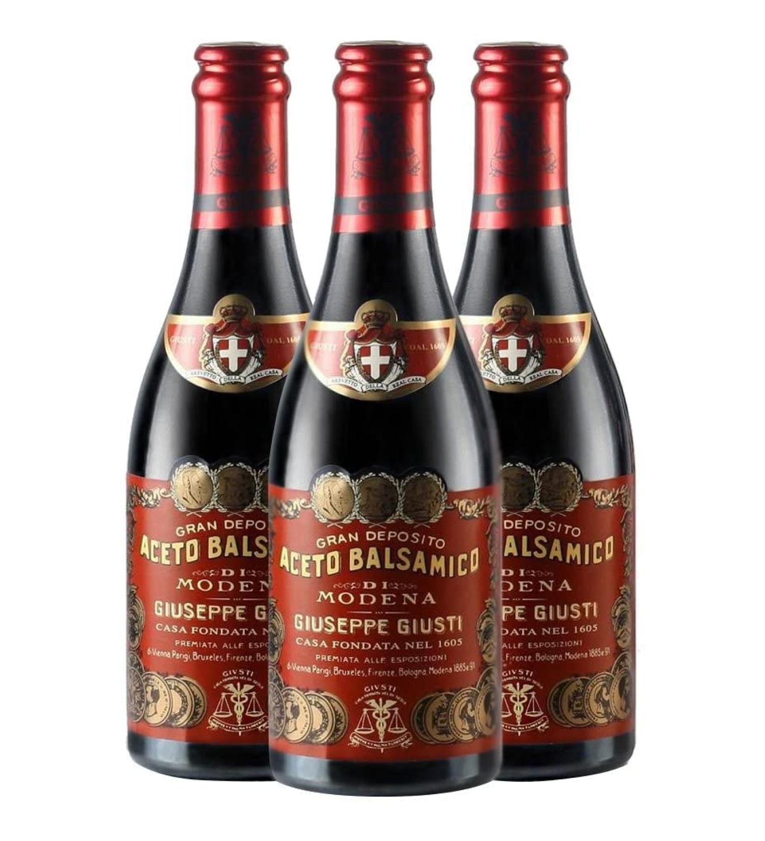 Buy 3 x Giuseppe Giusti Balsamic Vinegar Il Denso 250ml - Premium Italian Flavor | International Shipping - Buy Online on GoSupps.com