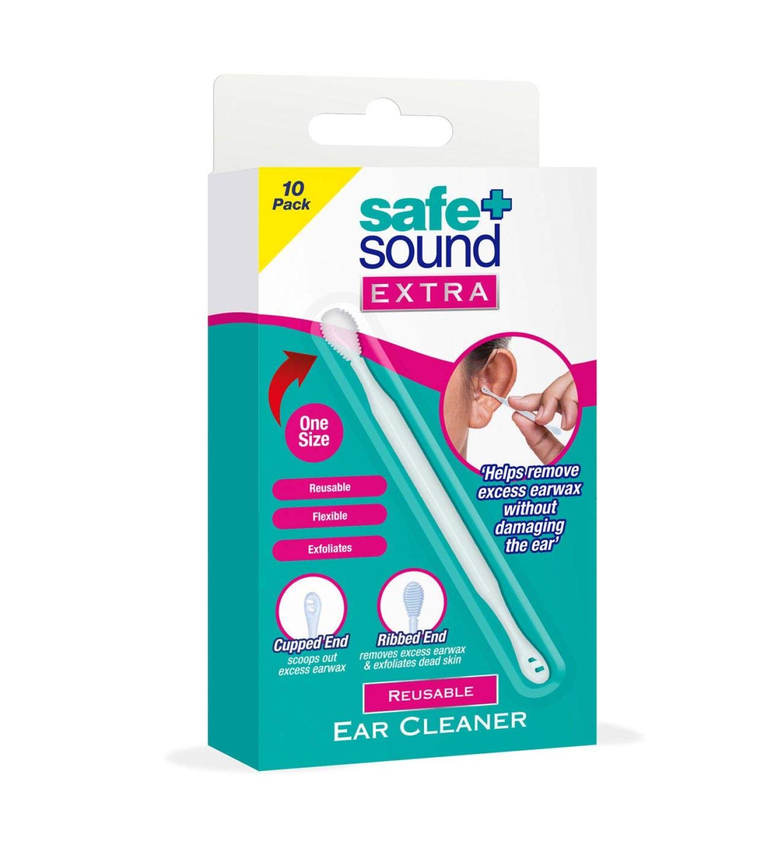 Safe and Sound Reusable Ear Cleaners Pack of 10 - Buy Online on GoSupps.com