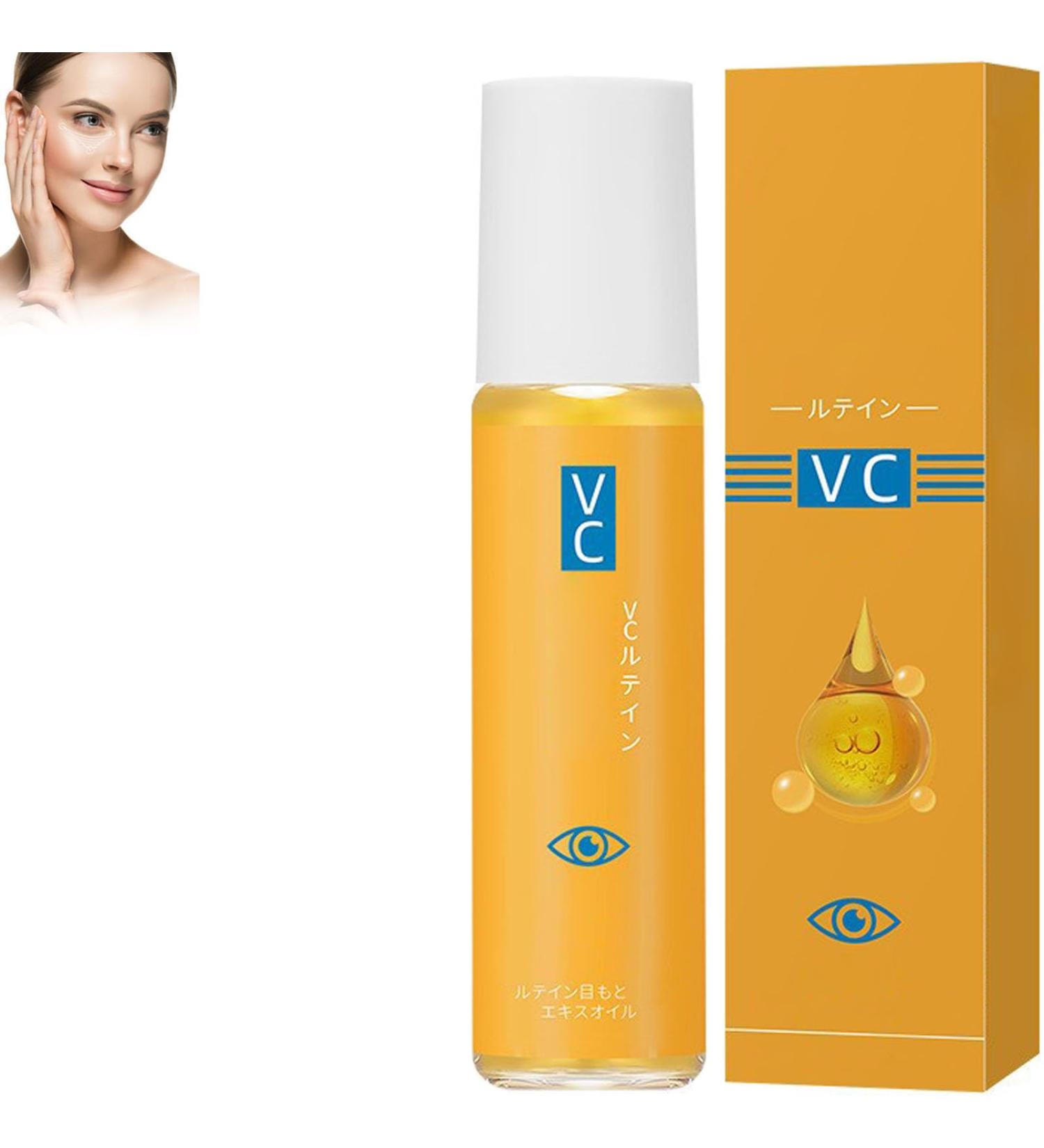 Lutein Eye Essence Oil Lutein Eye Roller Anti-Wrinkle Essence Oil Rollerball Serum (1pcs) - Buy Online on GoSupps.com