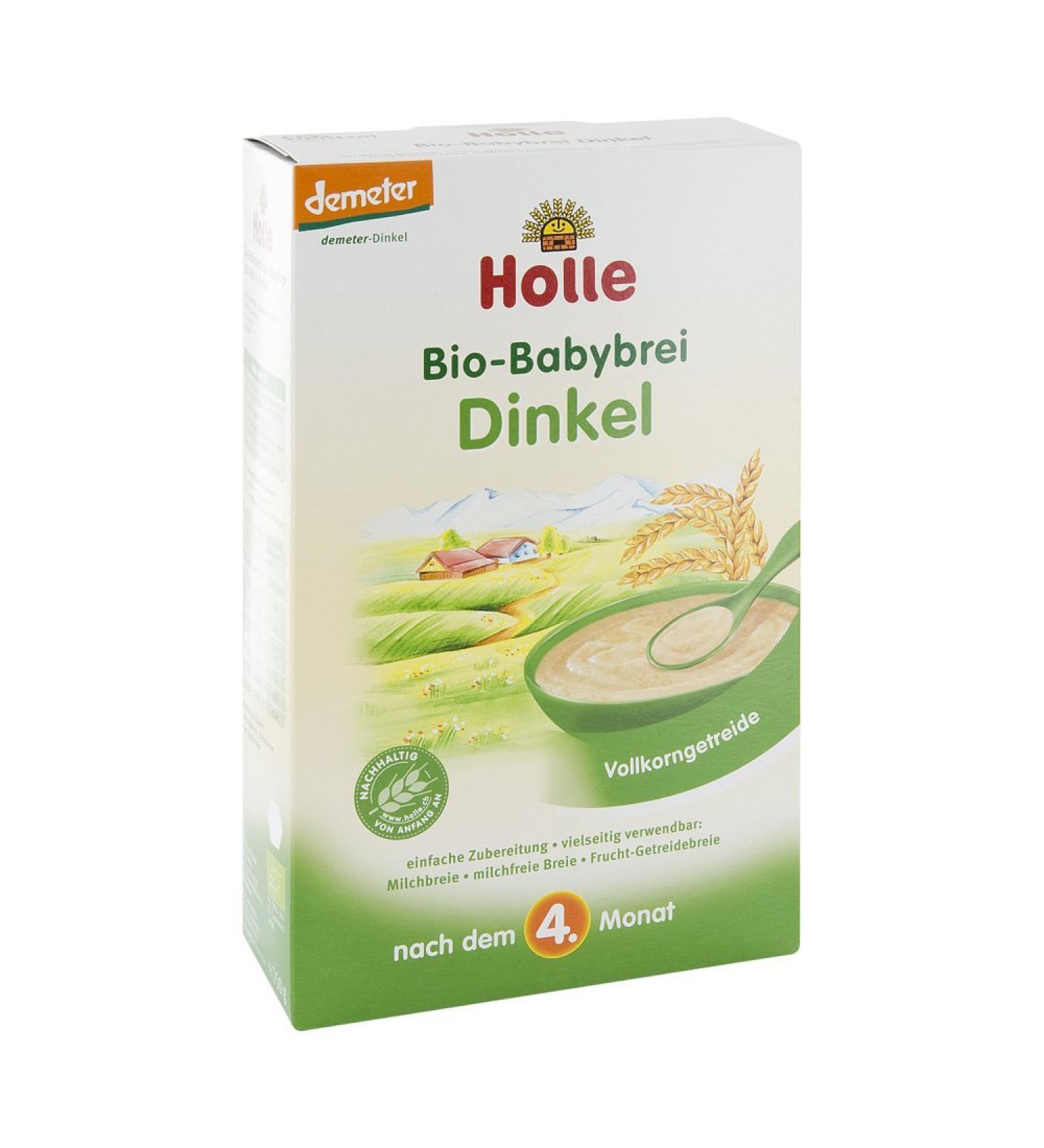 Holle Organic Porridge Spelled 250g - Nutritious Baby Food for Healthy Growth | Buy Online & Ship Worldwide - Buy Online on GoSupps.com