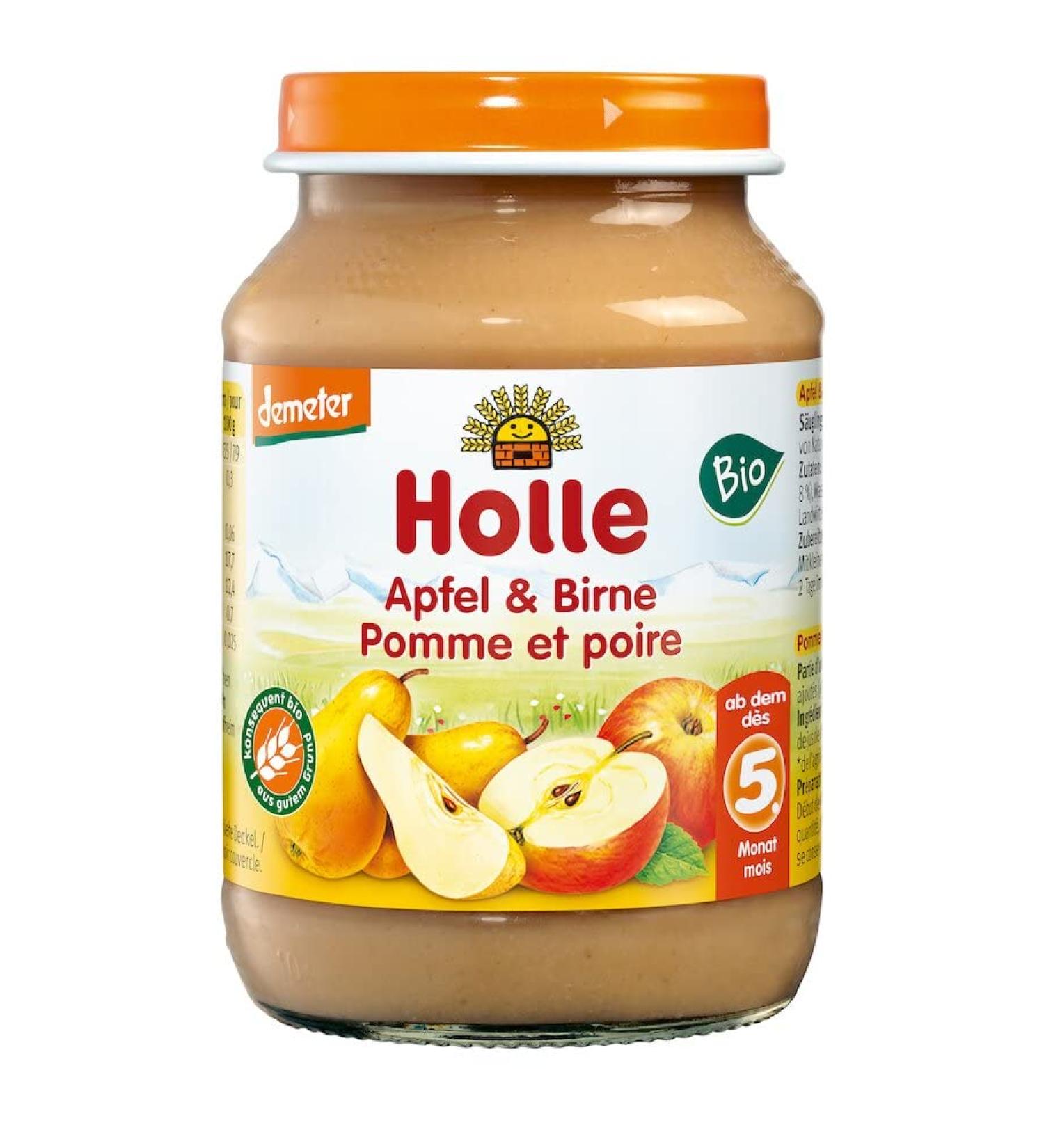 Holle organic apple & pear (2 x 190 gr)