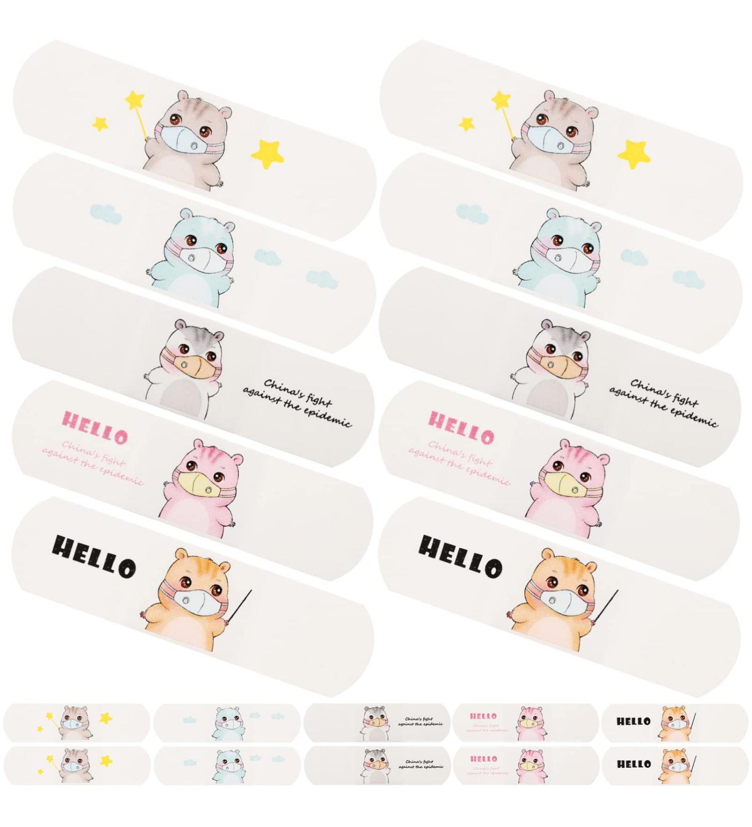 Buy Healeved 60 Sheets Cartoon Colored Duct Tape | Cute Adhesive Patches for Kids | Ideal for First Aid & Craft Projects - International Shipping Available - Buy Online on GoSupps.com