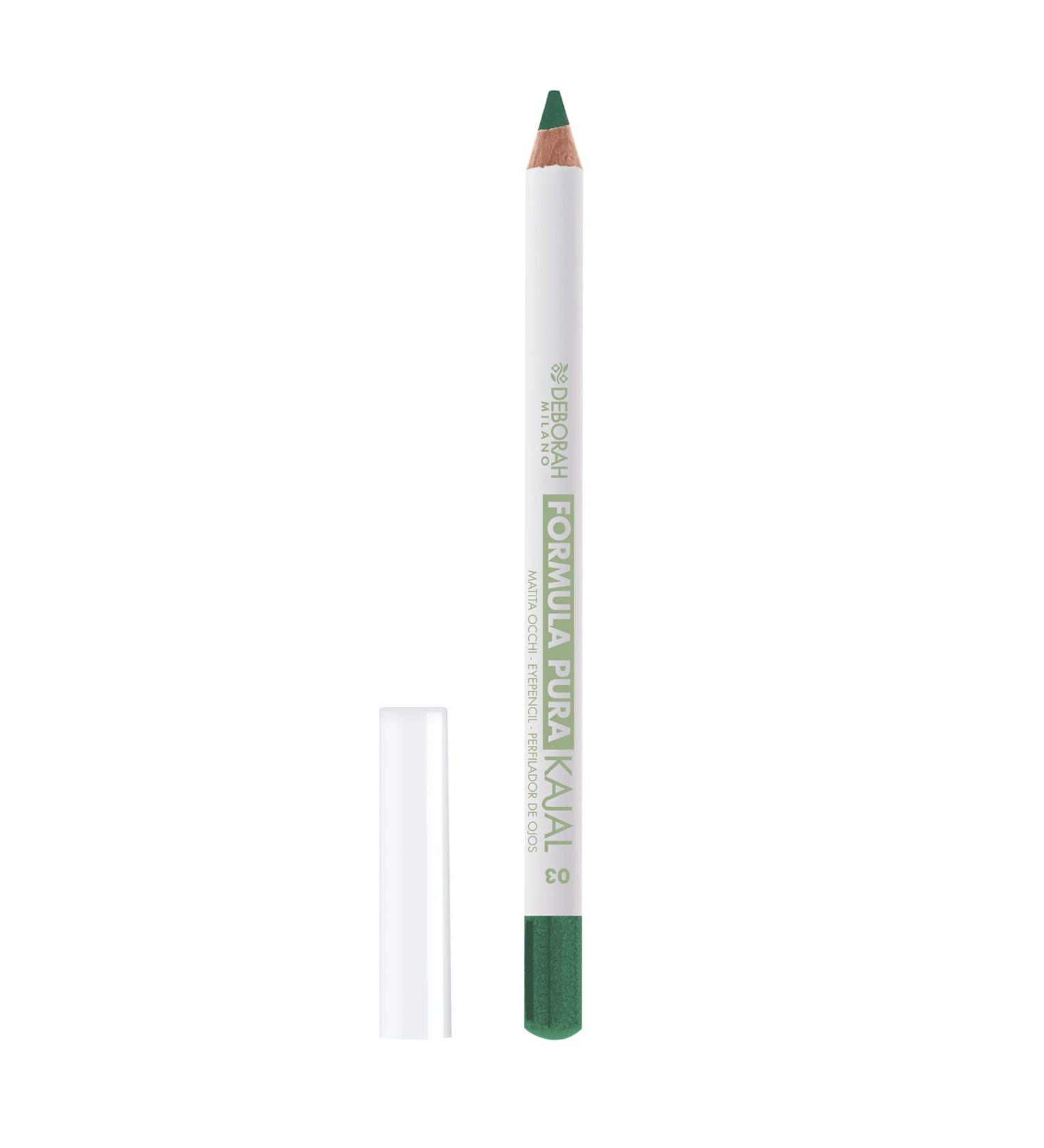 Deborah Milano Kajal Pure Formula 03 Green High Tolerance Paraben-Free Eyeliner for Precise Application | 1.2g - Buy Online on GoSupps.com