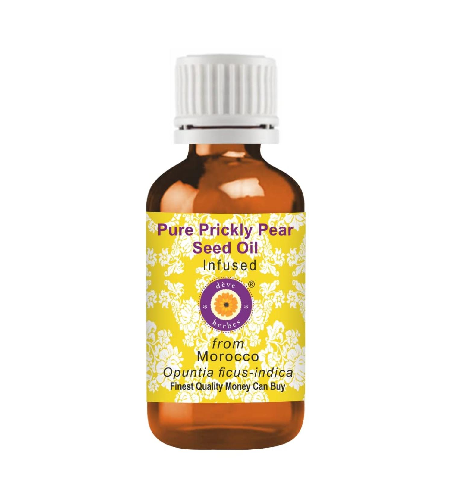 Pure Cactus Core Oil (Opuntia Ficus-Indica) 100% Natural - Therapeutic Quality 50ml | Shop Internationally - DEve Herbes - Buy Online on GoSupps.com