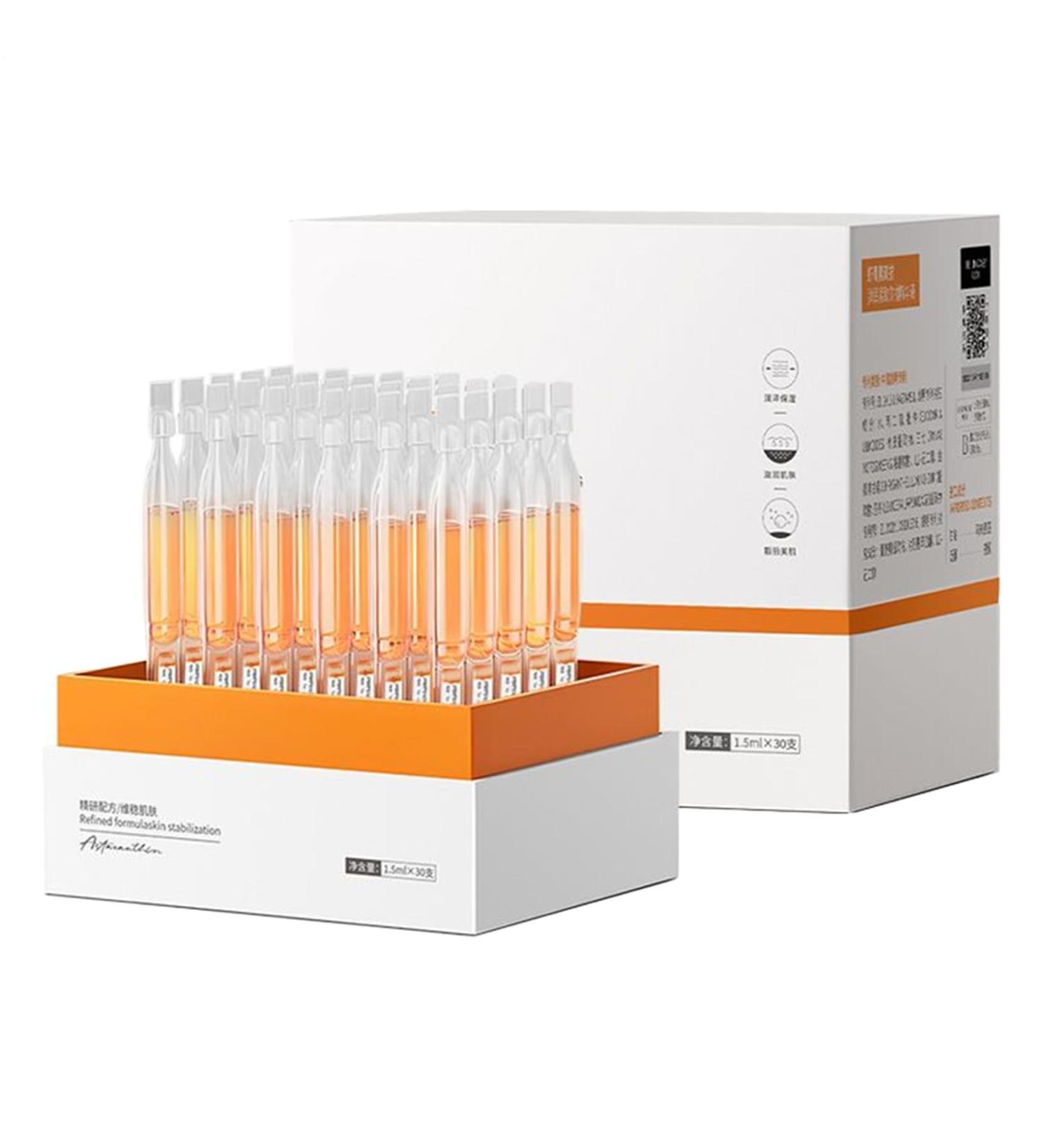 Fluide Hydratant Visage | 30 Flacons 1.5ml Solution Fermet Visage Hydratation Cutan e - Soin clat Cadeau Femme Maman Fille Amoureuse Anniversaire Saint Valentin - Buy Online on GoSupps.com