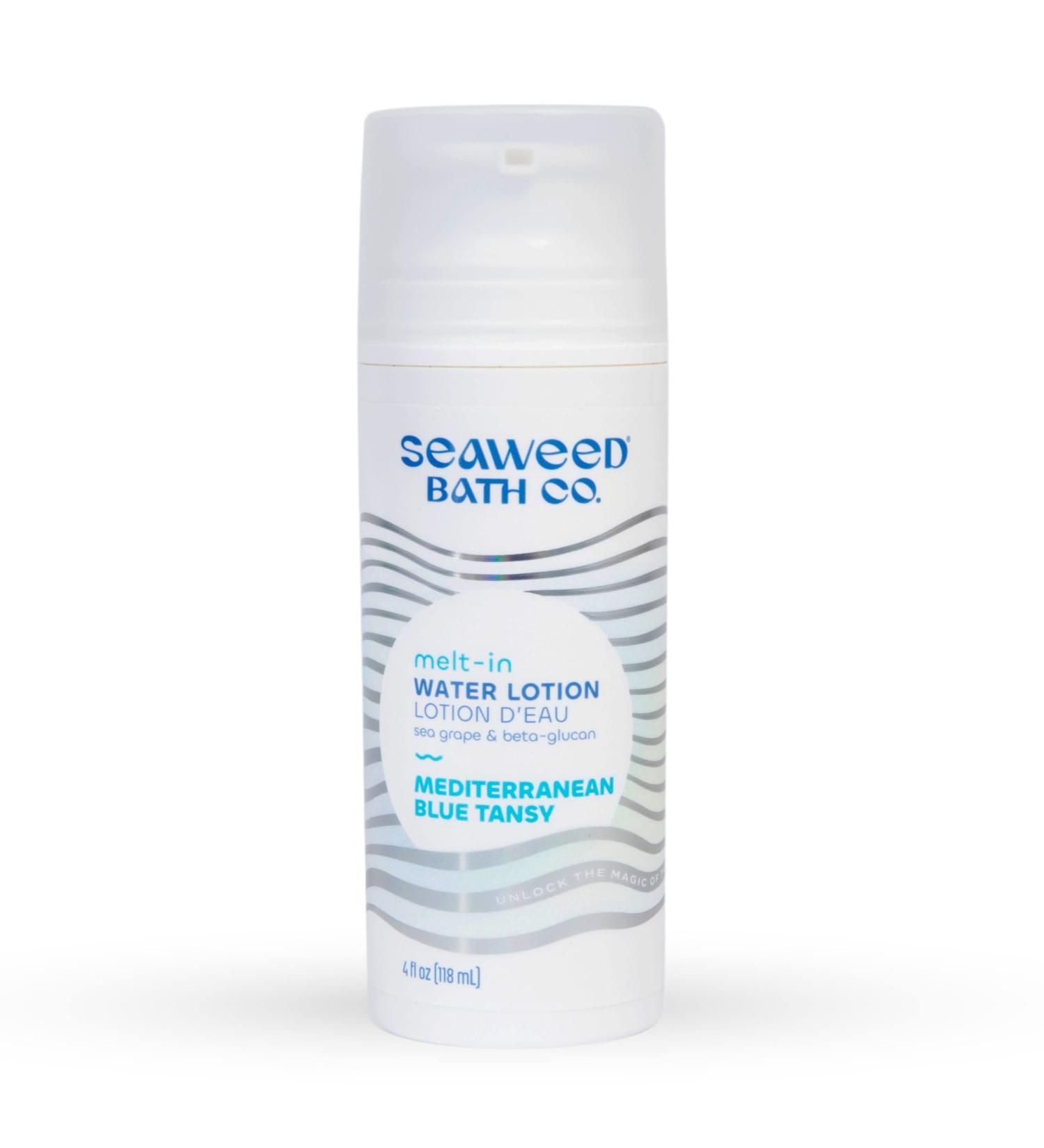 Seaweed Bath Co. Mediterranean Blue Tansy Lotion - 4 oz | Sea Grape & Beta-Glucan Formula - Buy Online on GoSupps.com