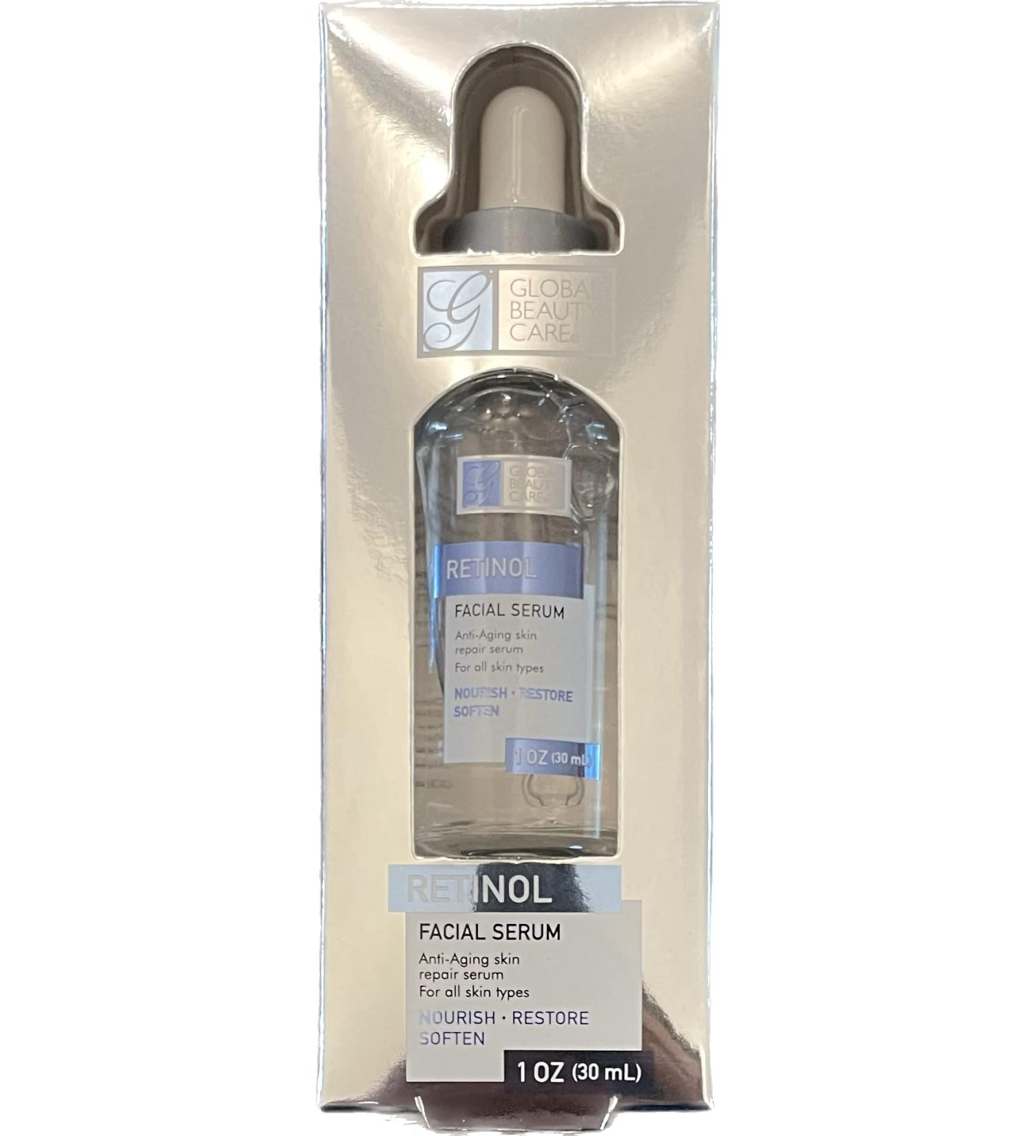 Global Beauty Care Retinol Facial Serum 1oz