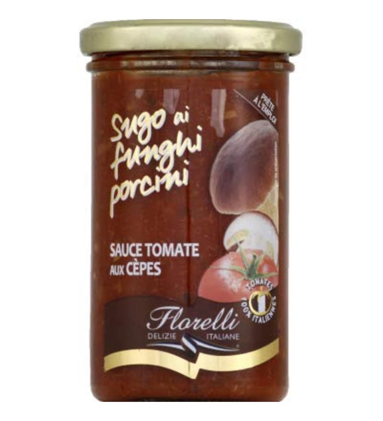 Florelli Florelli Tomato Sauce with Porcini Mushrooms - 250g Jar
