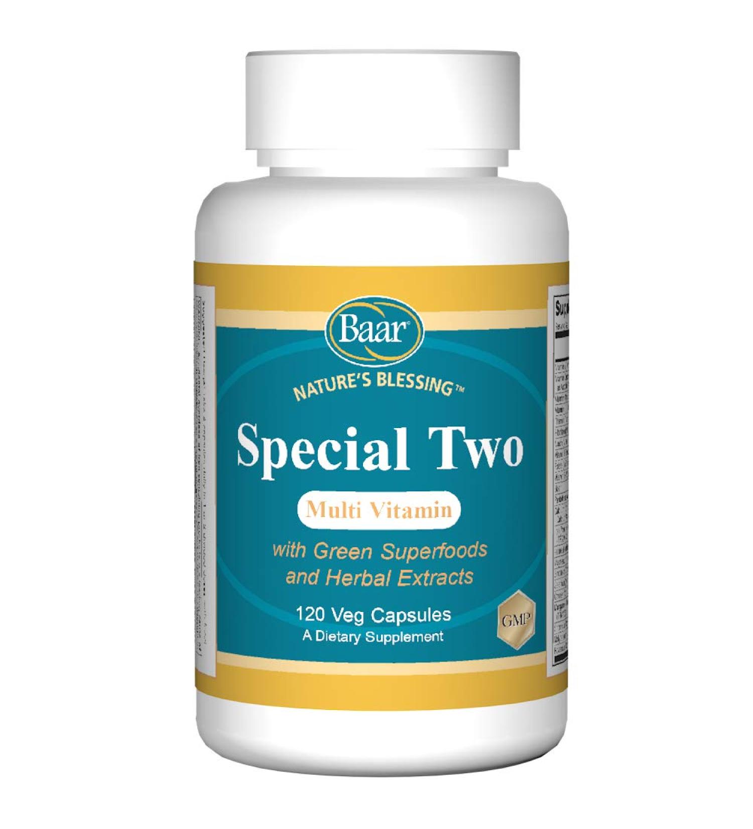 Baar Special Two Multivitamin 120 Capsules - Buy Online on GoSupps.com