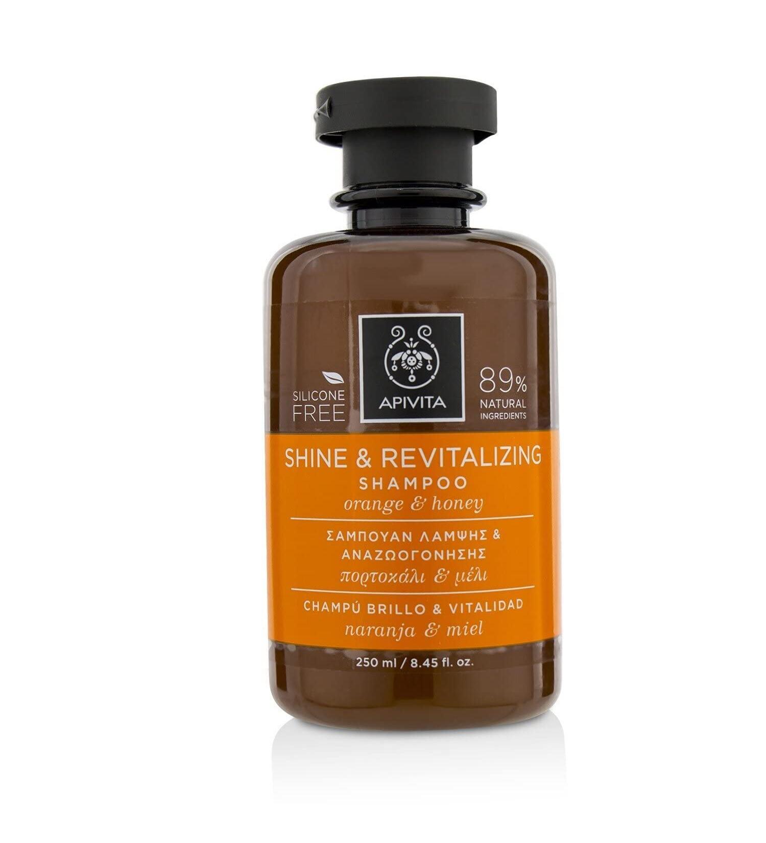 Shine & Revitalizing Shampoo with Orange & Honey (For All Hair Types) - 250ml/8.45oz - Buy Online on GoSupps.com