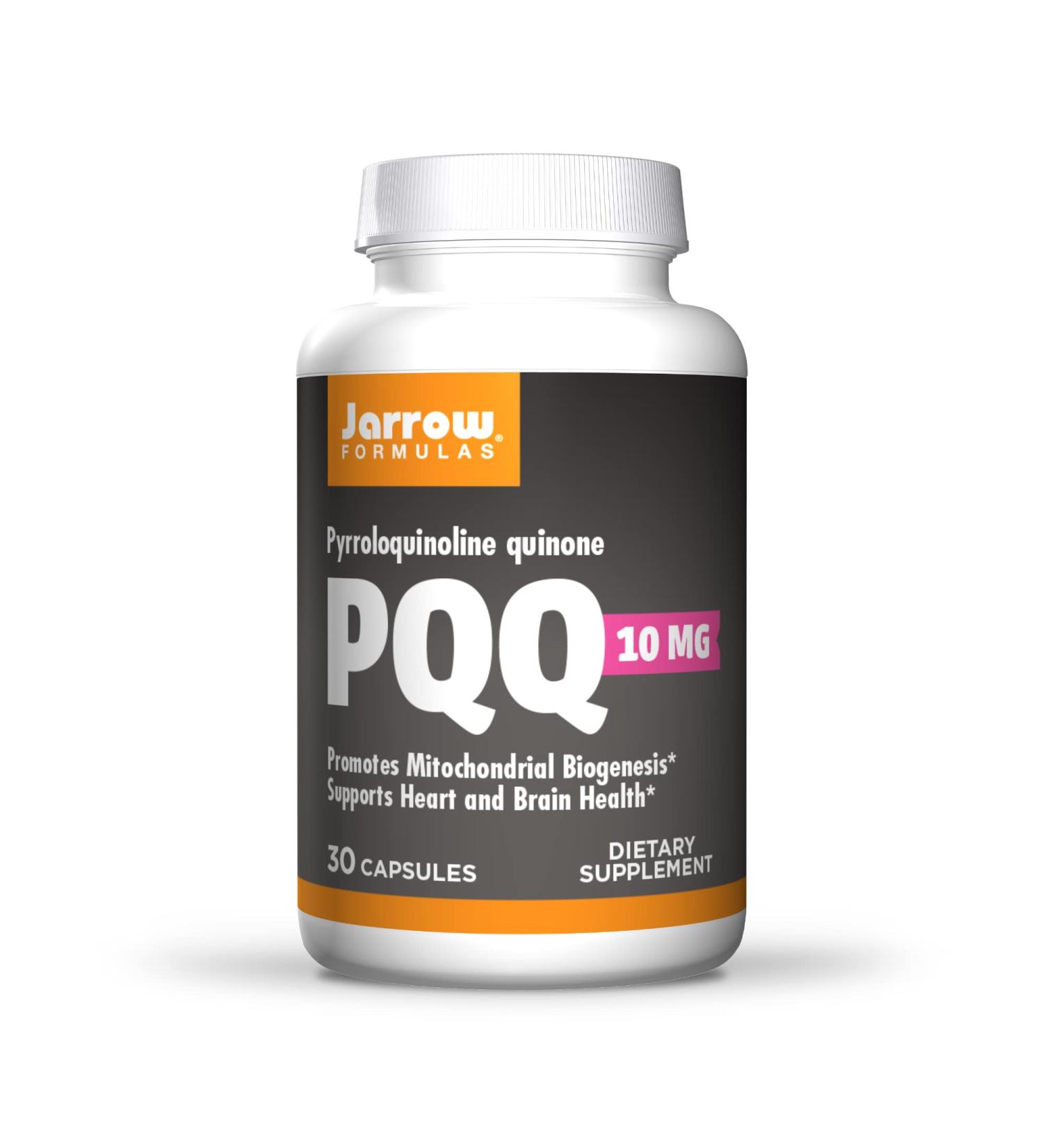 Jarrow Formulas PQQ 10 mg - 30 Capsules for Energy & Antioxidant Support - Buy Online on GoSupps.com