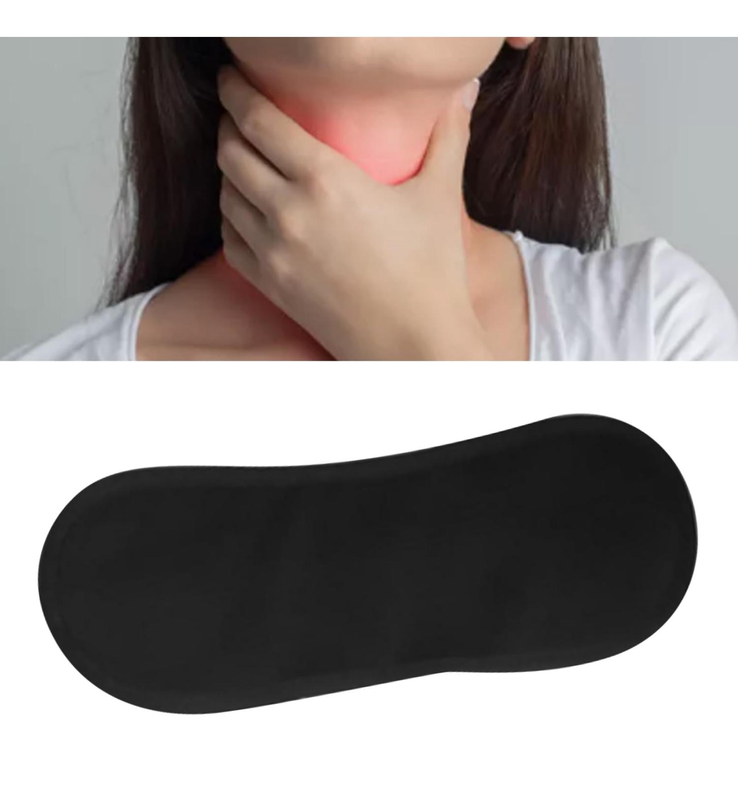 Castor Oil Drop Packs for Neck & Thyroid Detox - Reusable Black Fewer Dirt & Discharge - Buy Online on GoSupps.com