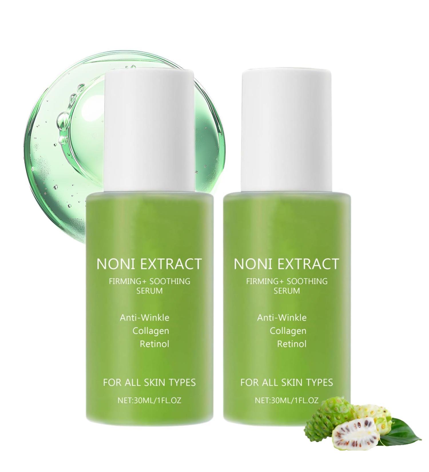 Noni Fruit Serum Noni Extract Facial Serum 2024 Noni Energy Bottles Hydrating Moisturizing and Soothing Anti-Aging Serum for Fine Lines and Wrinkles Korean Anti-Wrinkle Essence (2) - Buy Online on GoSupps.com