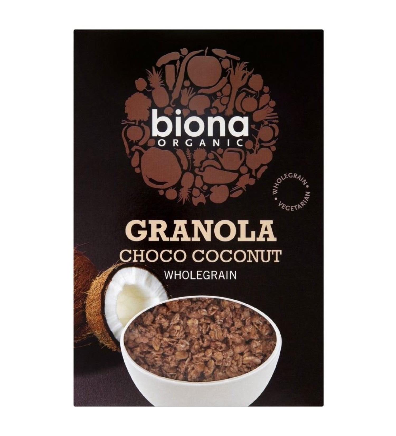 Biona Organic Choco Coco Crunchy Granola (375g)