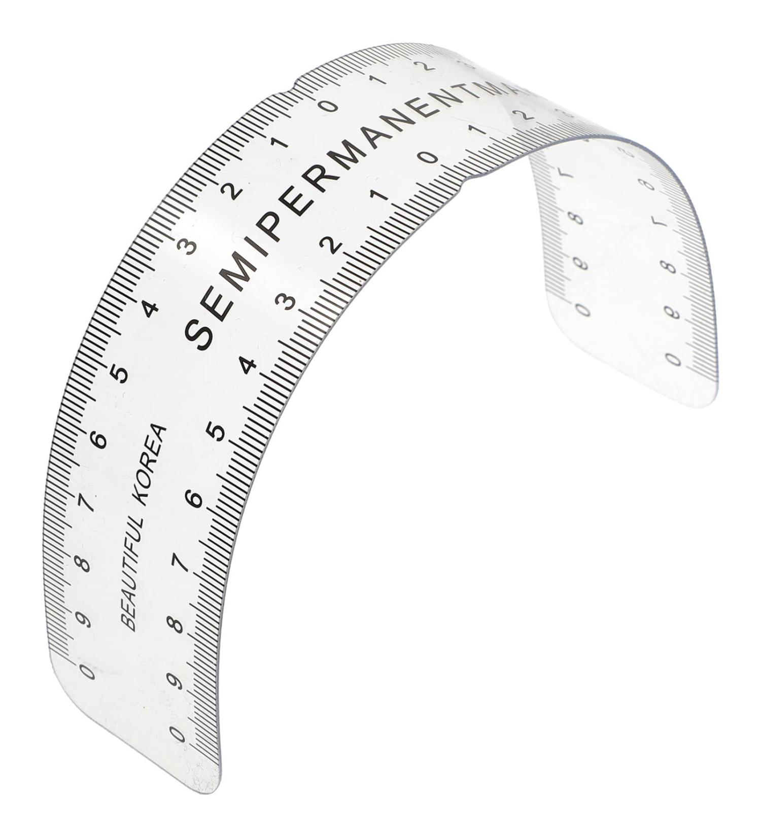 Milisten Eyebrow Stencil & Shaping Template - Reusable Microblading Ruler for DIY Makeup - Buy Online on GoSupps.com