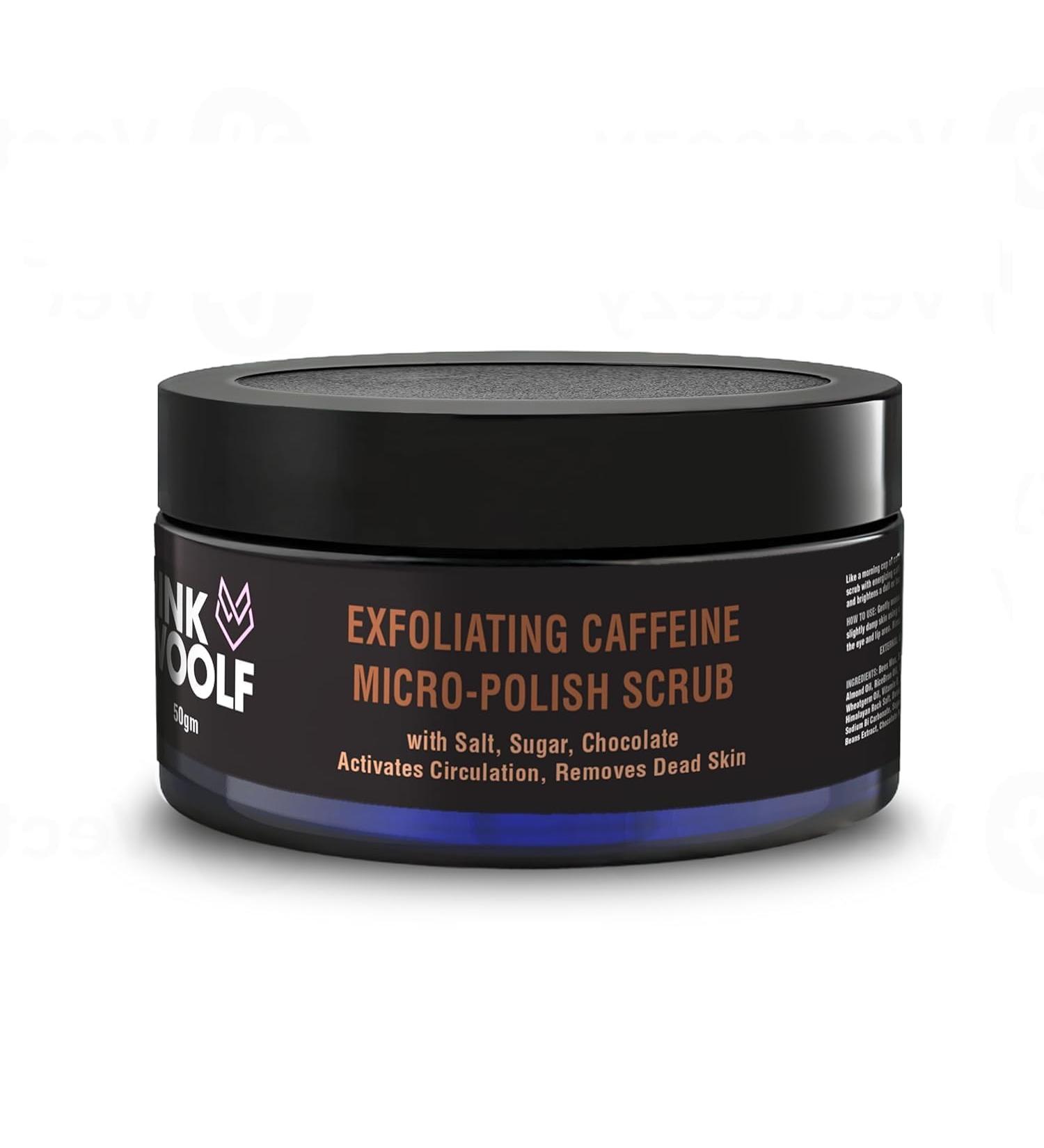 Body Scrub | Exfoliating Caffeine Micro Polish Chocolate Scrub | Activates Circulation Removes Dead Skin & Moisturizes Your Skin | 50g (Pack Of 1) - Buy Online on GoSupps.com