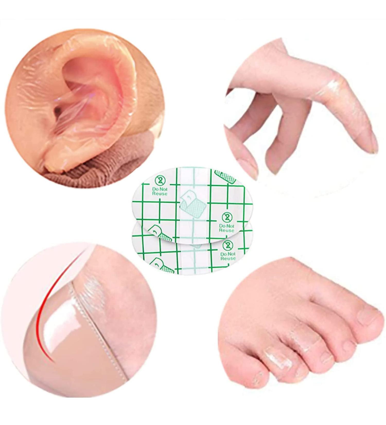 Baby Waterproof Ear Stickers - 40 PCS Disposable Newborn Ear Protectors for Correcting & Protecting, Anti-wear Shoe Stickers for Heel Blisters - Invisible Patch Bandages - Buy Online on GoSupps.com