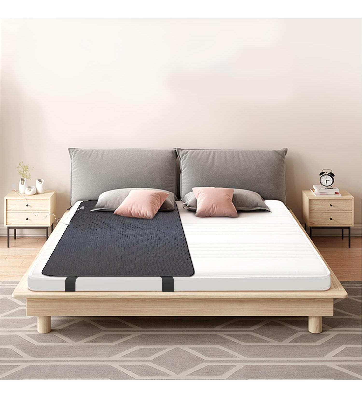 Therapy Equipment Mat - Free Conductive Cable Breathable Grounding Pillow & Pads for Well-Being Sleep Aid & Anxiety Relief (68x180cm) - Buy Online on GoSupps.com