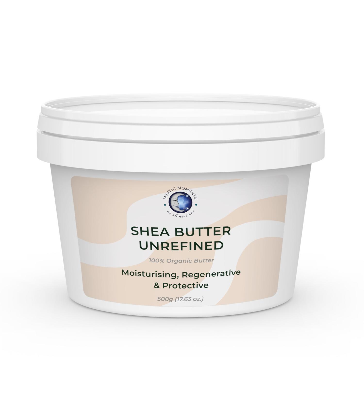 Shea Butter Unrefined Organic - 100% Pure & Natural - 500g | Premium Quality for Skin & Hair Care | International Shipping Available - Buy Online on GoSupps.com