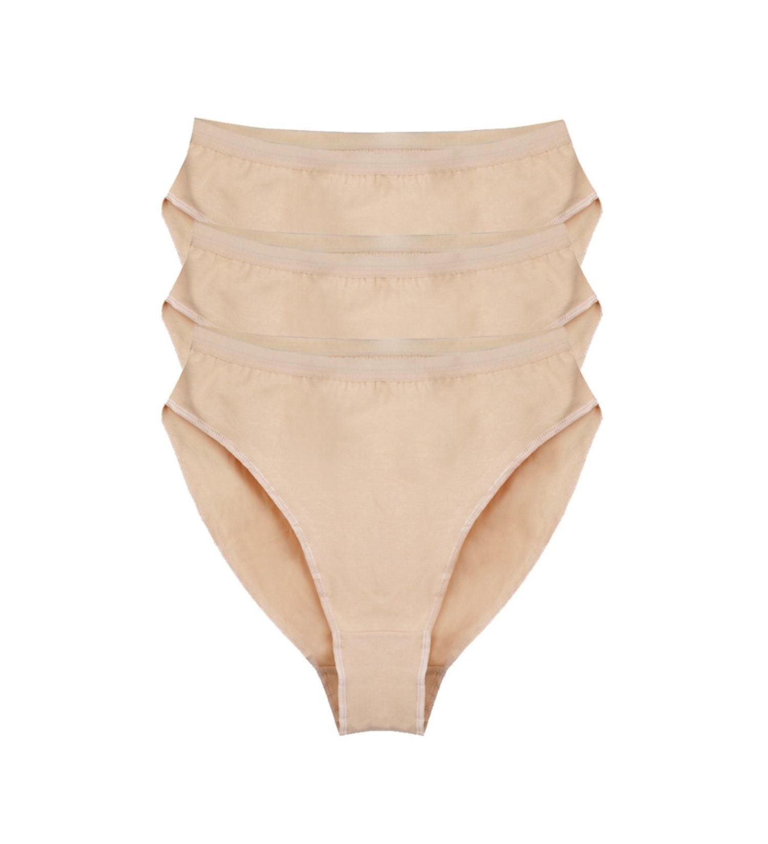 EASTBUDDY 3 Pack Dance Ballet Briefs - Cotton High Cut Underwear for Girls and Women - Skin Color - Child Size 140 - Buy Online on GoSupps.com