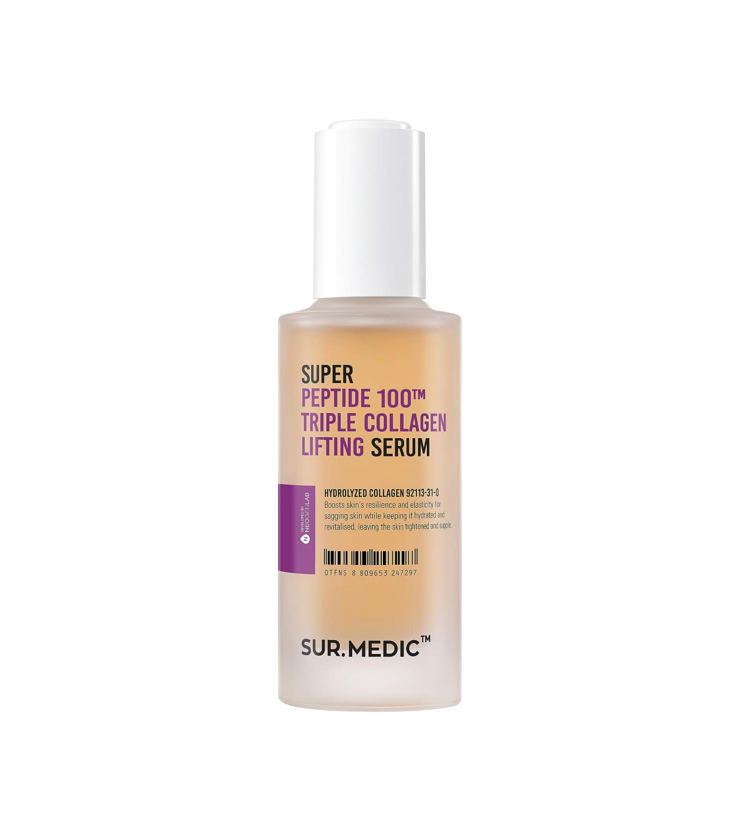 SUPER PEPTIDE 100 TRIPLE COLLAGEN LIFTING SERUM 1.69 oz / 50ml