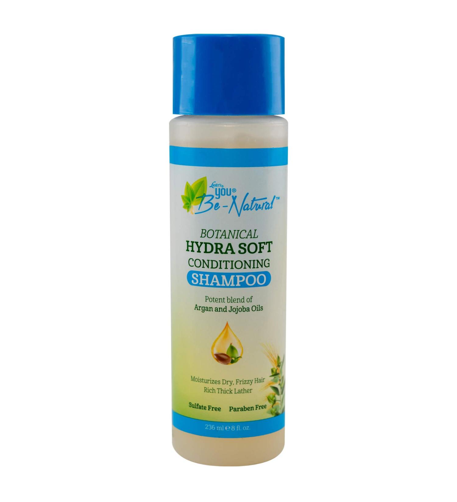 Luster's You Be-Natural Botanical Hydra Soft Shampoo with Argan & Jojoba Oil - 8 oz | Nourishing & Hydrating Hair Care for All Hair Types - Shop Internationally - Buy Online on GoSupps.com
