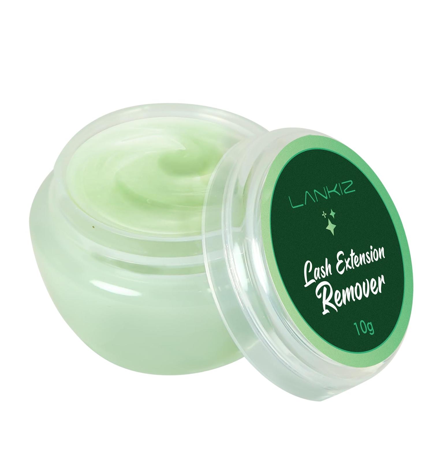 Lankiz Eyelash Extensions Remover 10g - Fast 2-3 Min Solution for Easy Lash Glue Removal - Cantaloupe Scented - Buy Online on GoSupps.com