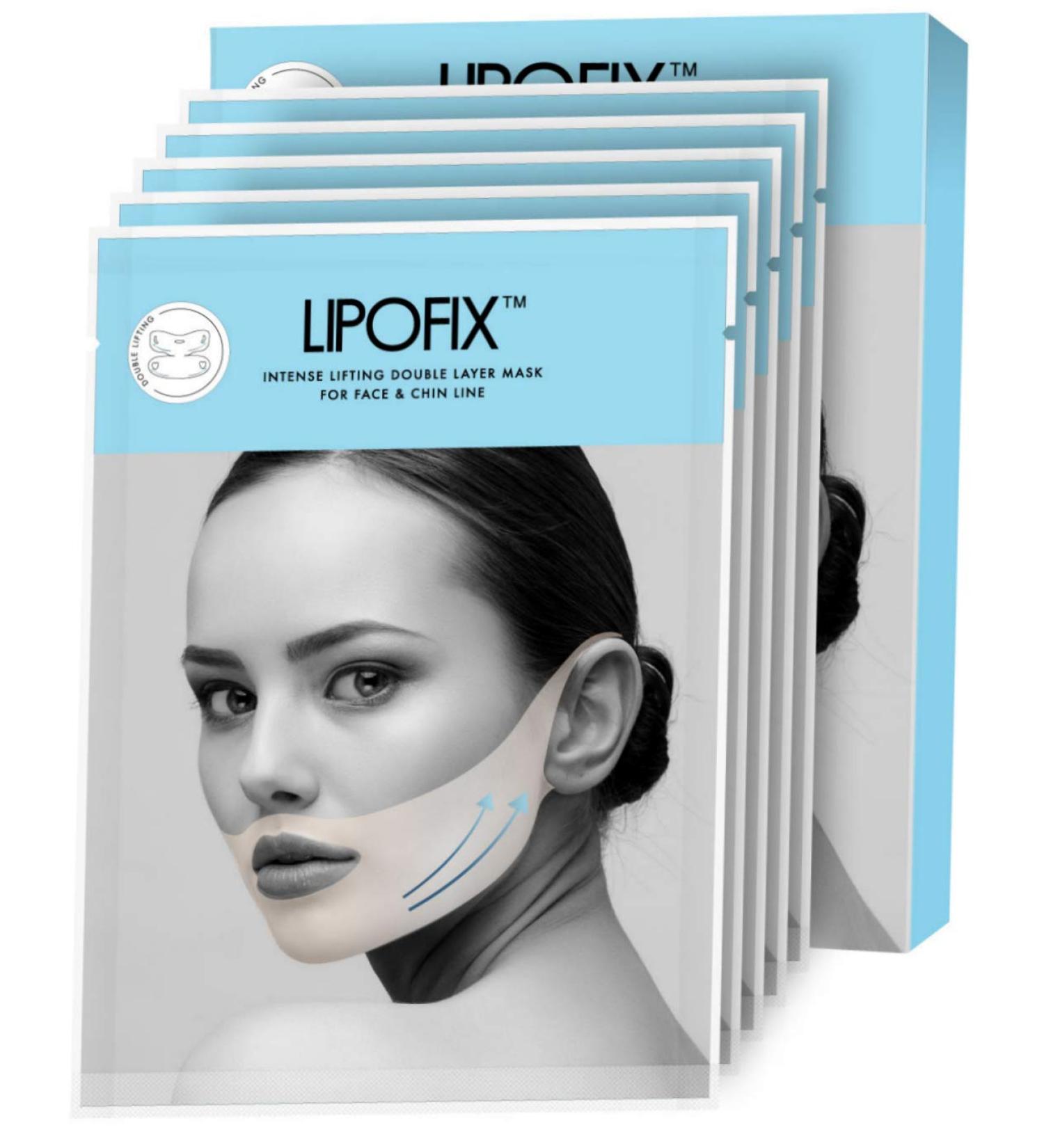 Double Chin Intense Contour Double Layer Mask LipoFix - 5 Masks - Buy Online on GoSupps.com