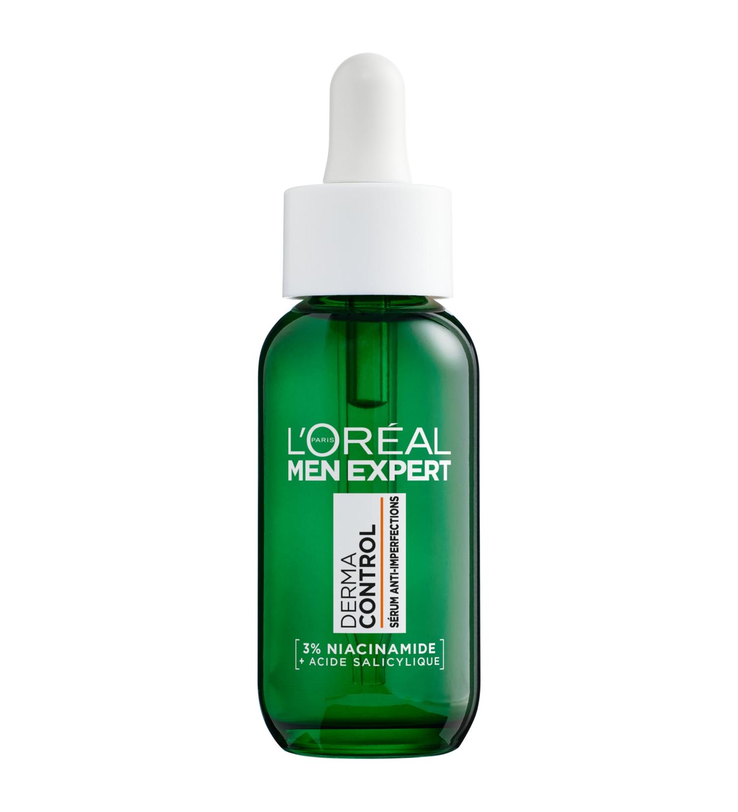 L'Oreal Paris Men Expert L'Or al Men Expert - Anti-Blemish Serum - Eliminates Blemishes and Post-Acne Marks - Enriched with Niacinamide and Ac