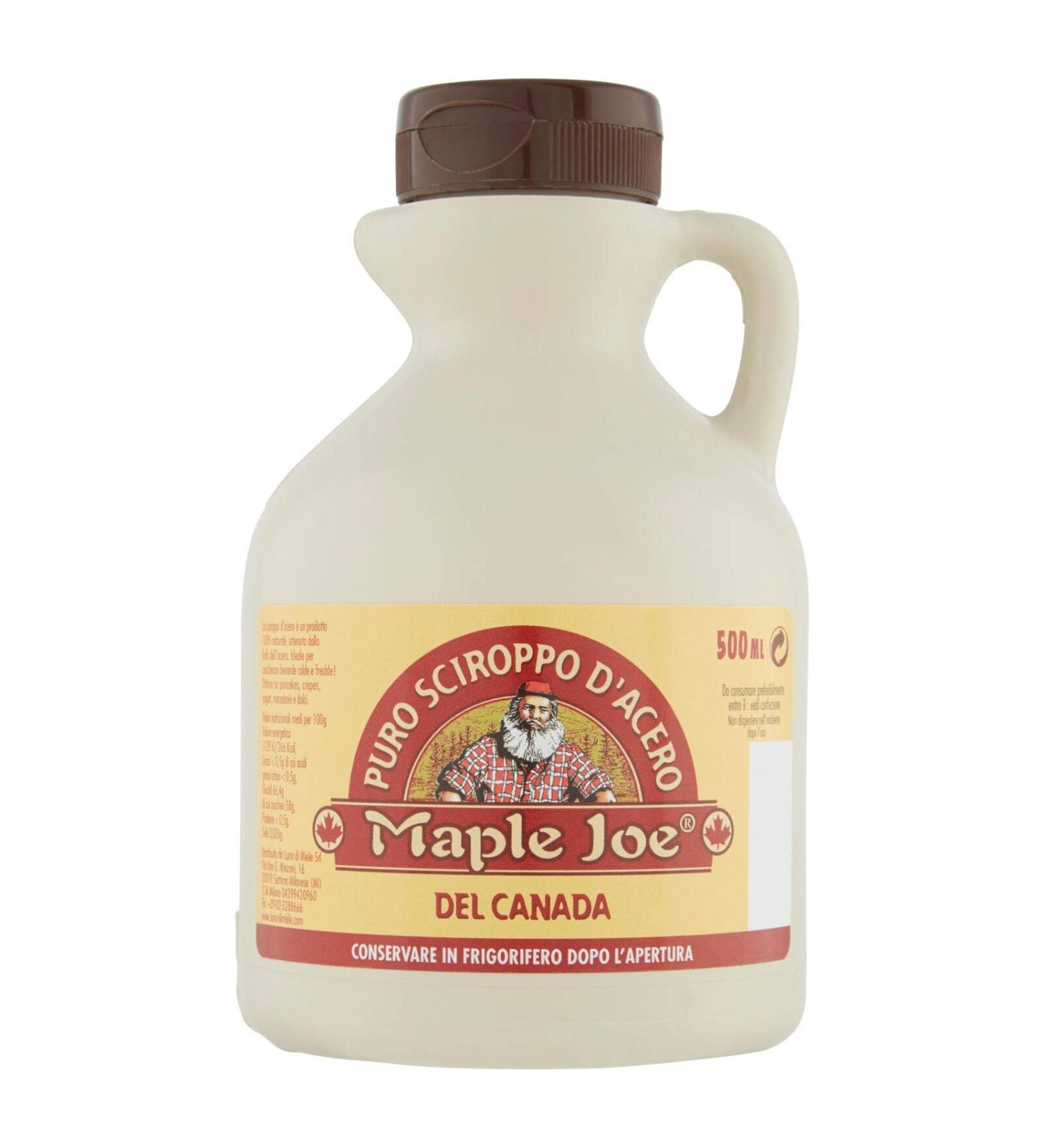 Maple Joe - 100% Pure Maple Syrup - Great for Hot Waffles - 500ml