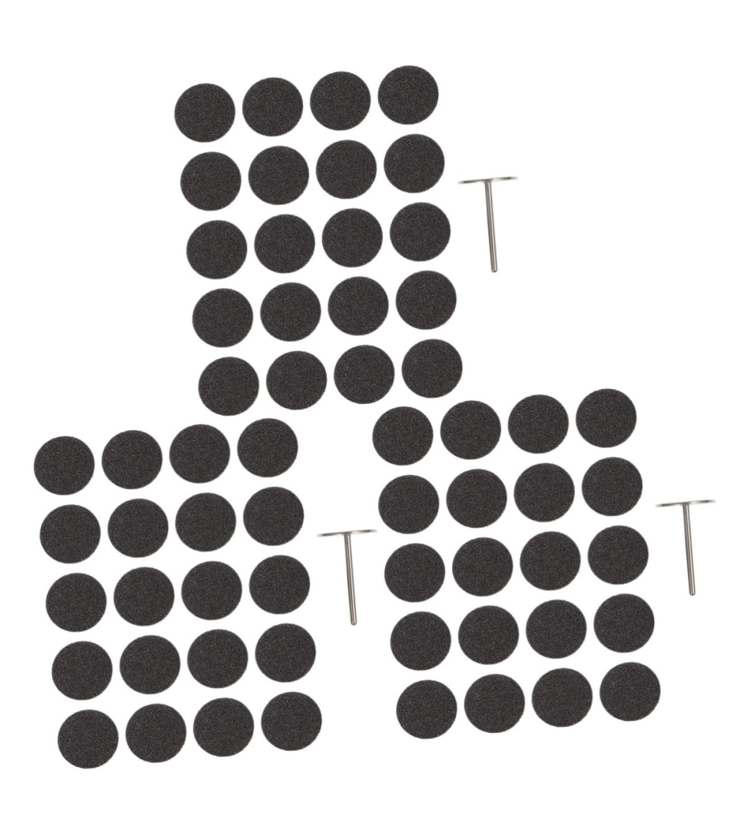 minkissy 3 Sets Nail Polishing Sheets Exfoliating Sandpaper Disc Sandpaper Disc Pad Pedicure Disc Sanding Disc Nail Tools Electric Grinding Accessories Foot Scraper Stone Grinding Feet - Buy Online on GoSupps.com