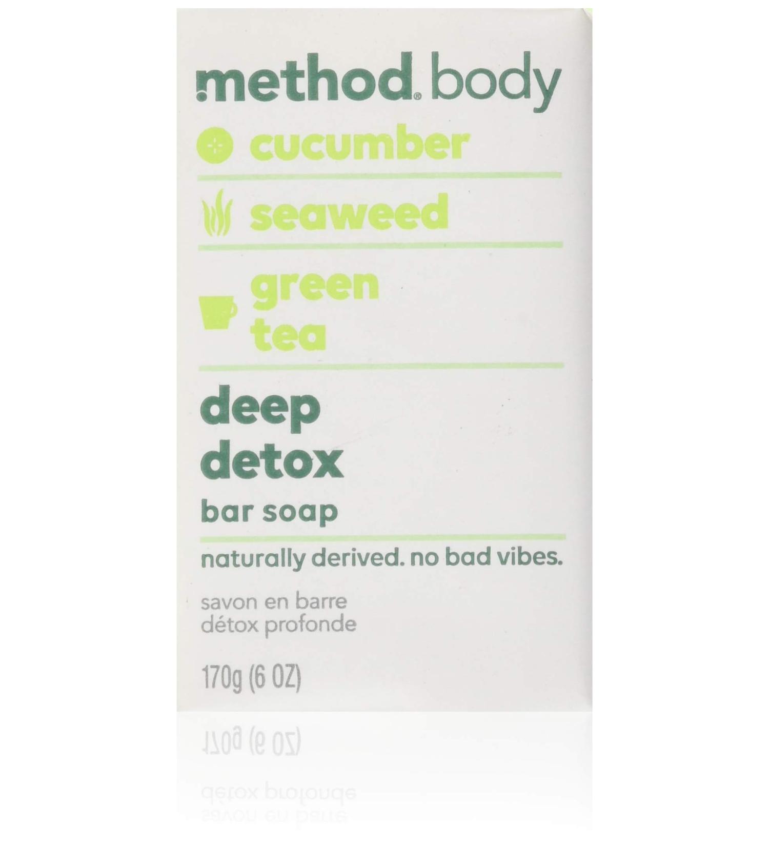 Buy METHOD Woman's Bar Soap Deep Detox - 170 GR | International Shipping Available - Buy Online on GoSupps.com