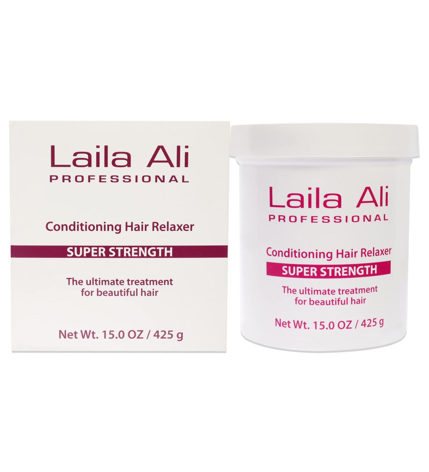 Laila Ali Super Strength Conditioning Hair Relaxer For Unisex 15 oz Treatment - Buy Online on GoSupps.com