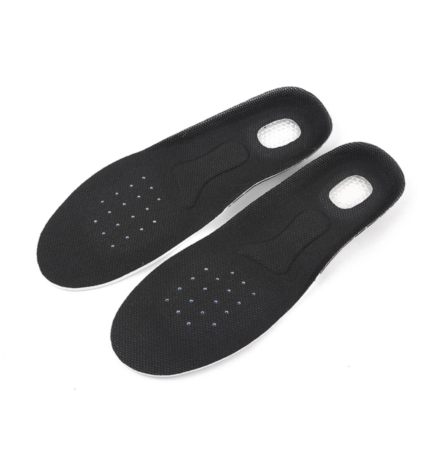 NOLITOY Unisex Gel Insoles - Thick Silicone Shoe Inserts for Running & Sports | Breathable Orthotic Arch Pads for Men & Women - Buy Online on GoSupps.com