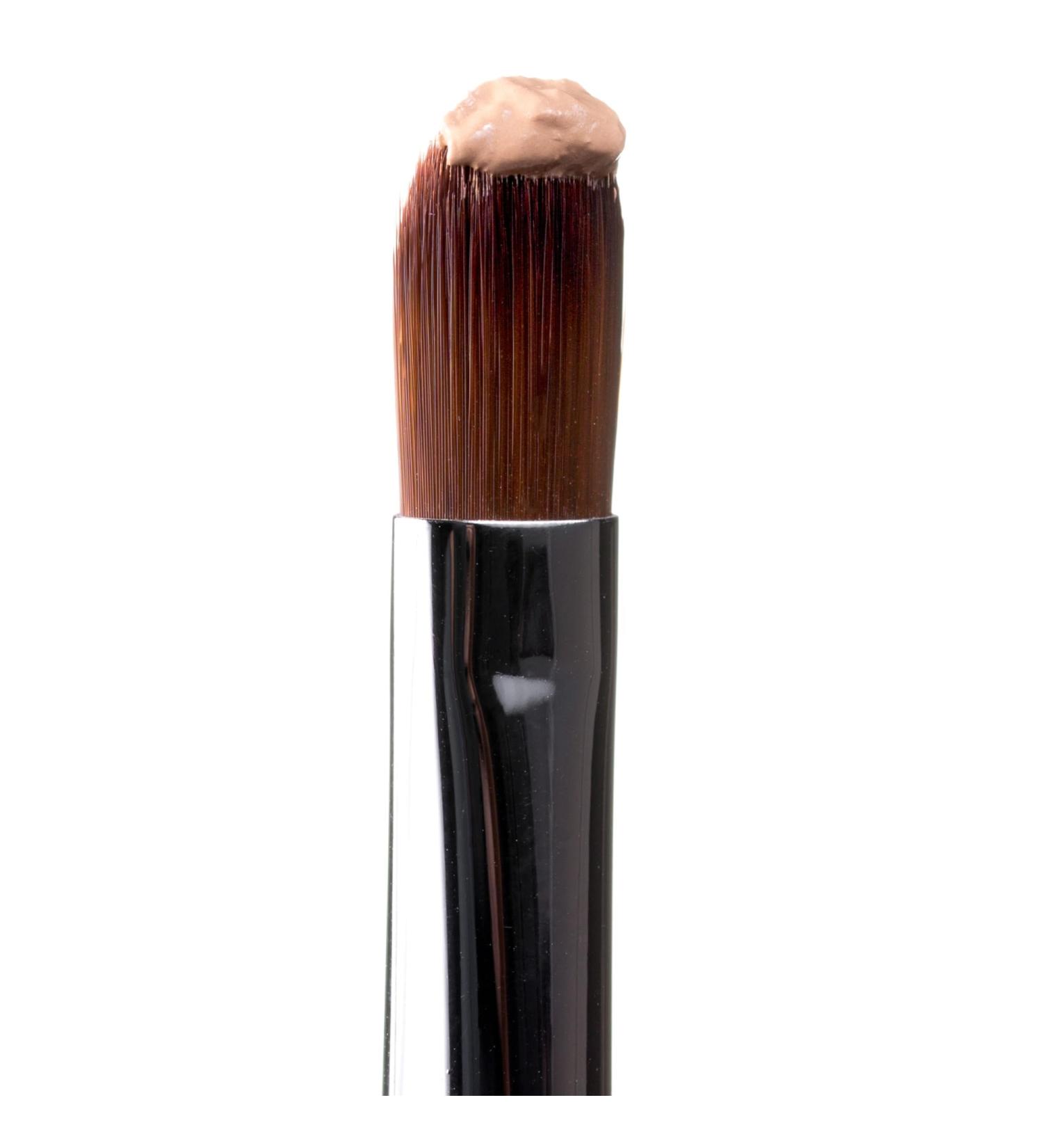 Flat Concealer Brush - Small Under Eye & Eyebrow Brush for Cream Powder and Liquid - Perfect Color Corrector Tool - Buy Online on GoSupps.com