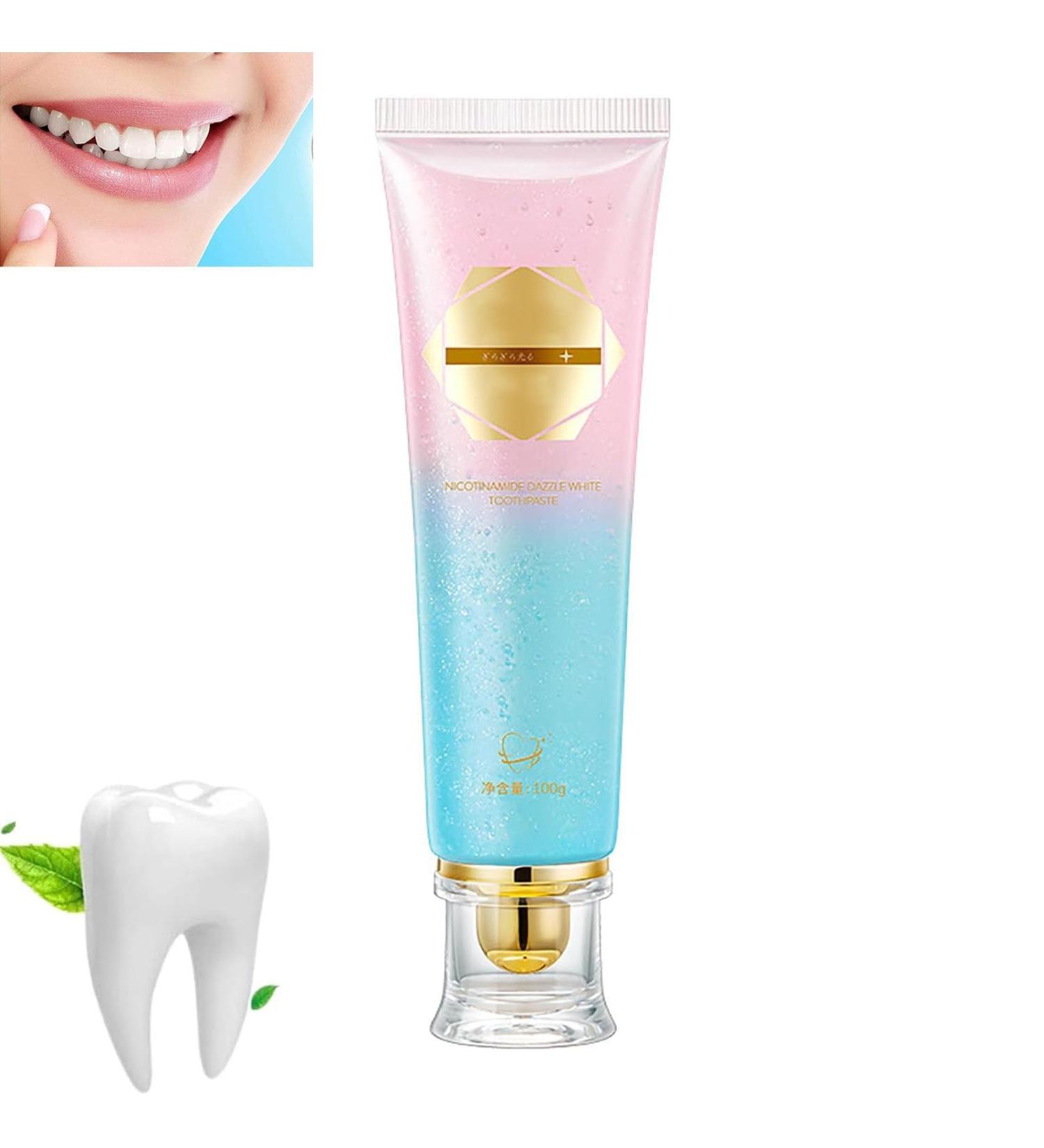Body Accel Toothpaste - Niacinamide Formula for Stain Removal & Whitening | 1 PC - Buy Online on GoSupps.com