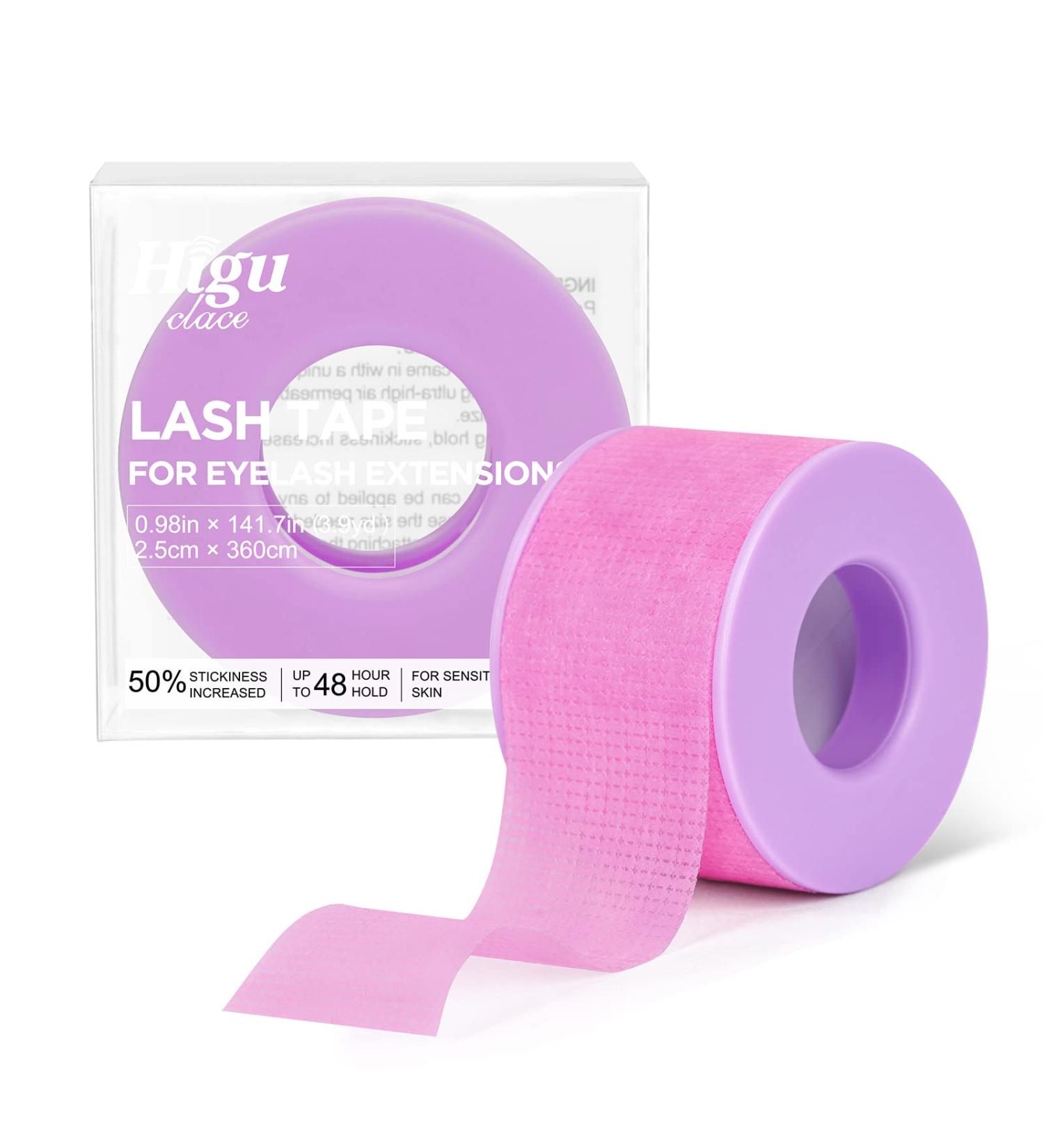Colored Eyelash Extension Tape - Purple, Strong Hold, Waterproof & Breathable - 1 Roll (0.98inch*3.9yds) - Buy Online on GoSupps.com