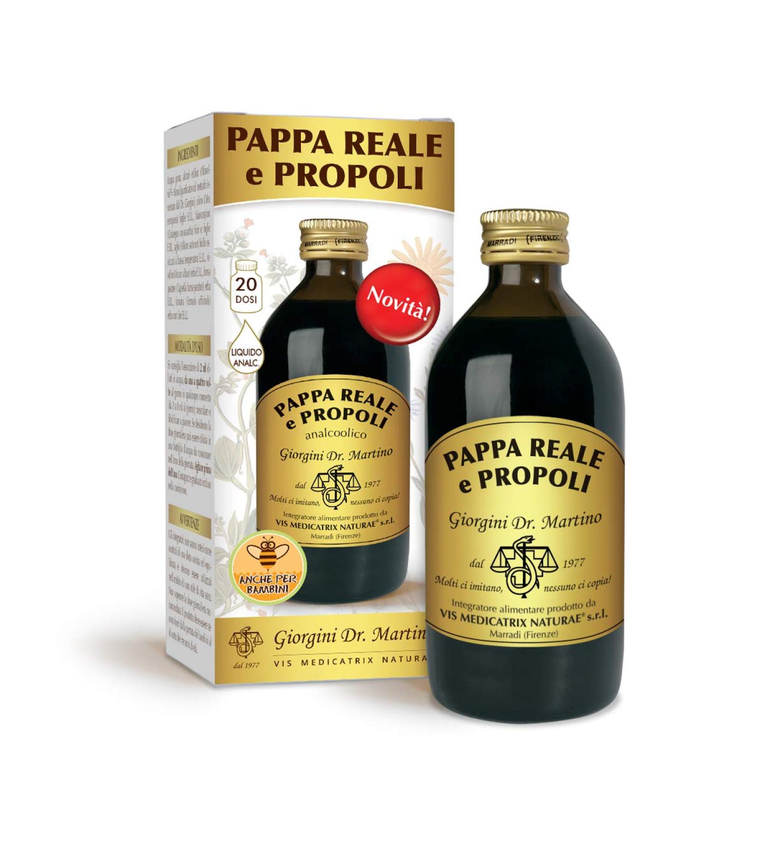  Dr Giorgini Dr. Giorgini Royal Jelly and Propolis - 200 ml - Buy Online on GoSupps.com