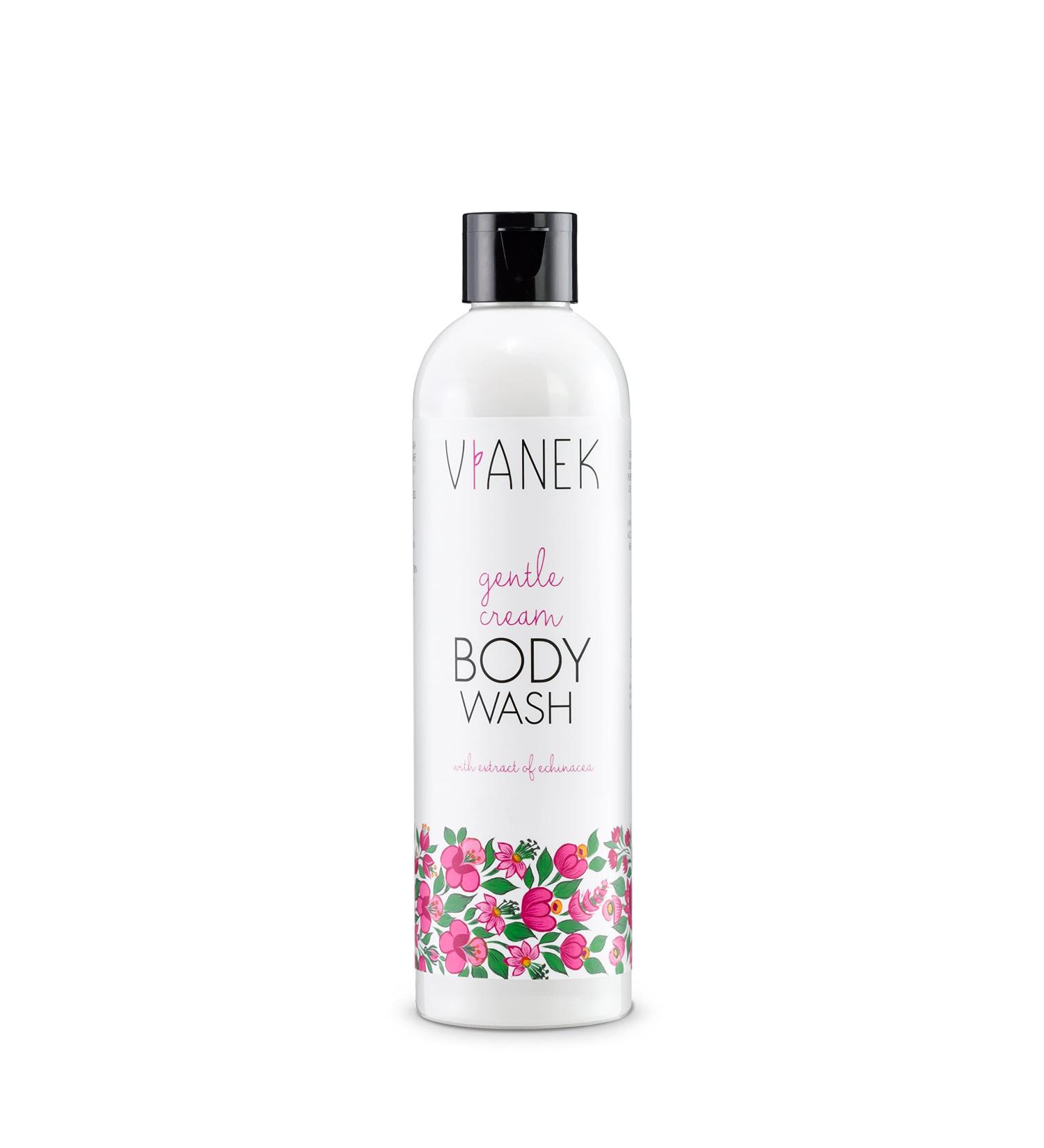 VIANEK Soothing Cream Shower Gel Vegan Natural Cosmetics for Men and Women Size 300 ml - Buy Online on GoSupps.com