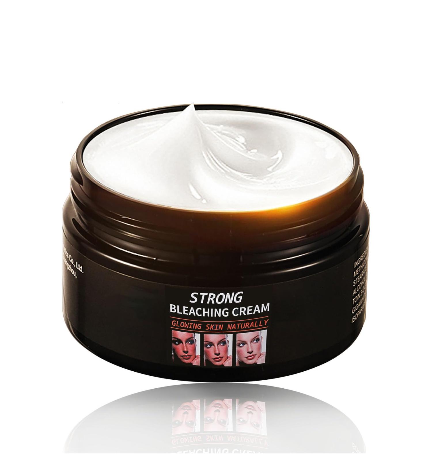 Glutathione Skin Lig_htening Cream - Kojic Acid Cream for Bri_ghtening - Skin Bl_eaching Cream - Hydrating Face Cream - Day & Night Cream for All Skin Types - Moisturising (100ml) - Buy Online on GoSupps.com