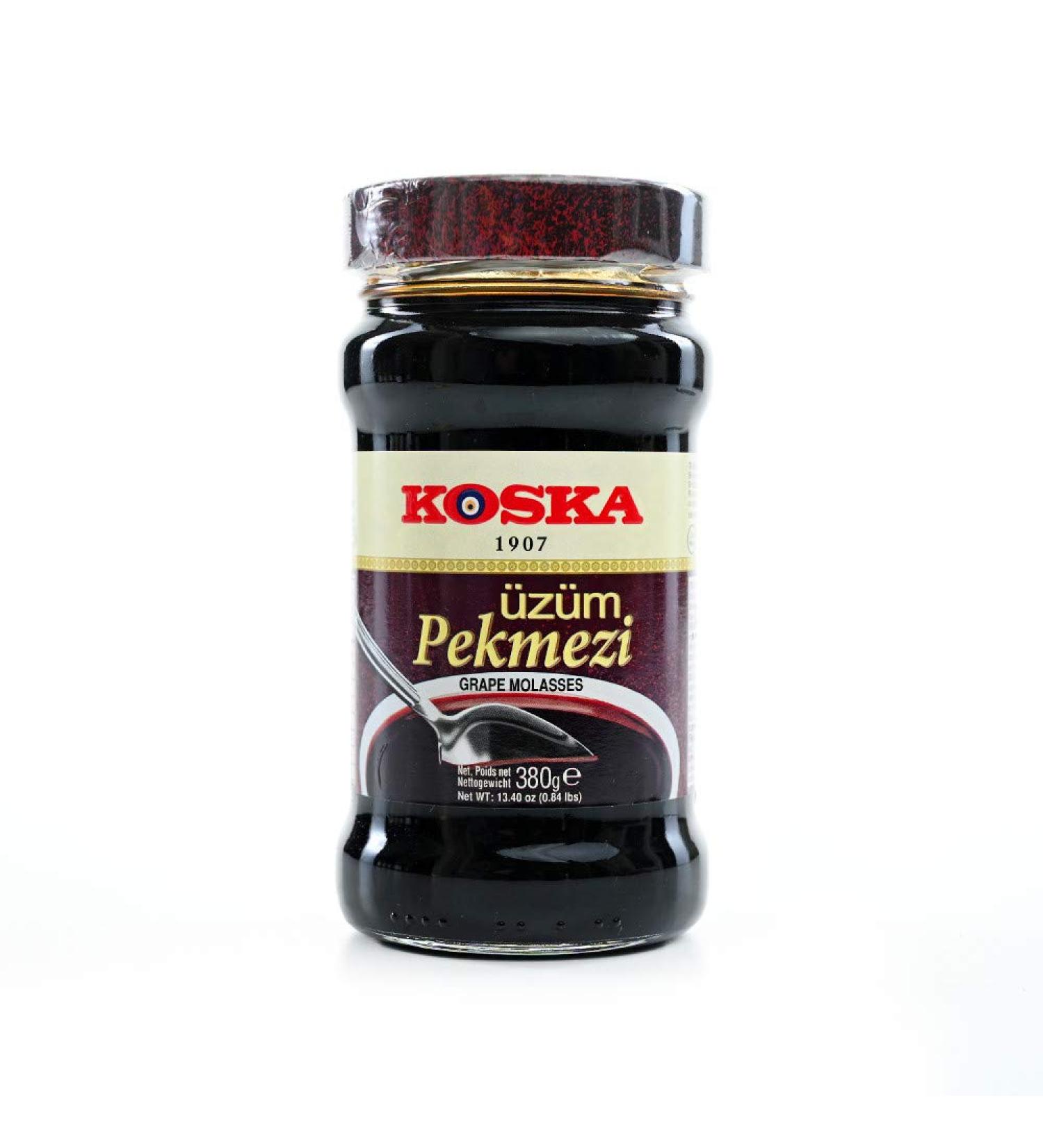 Pack of 2 Turkish Grape Molasses Koska Uzum Pekmezi 380 g