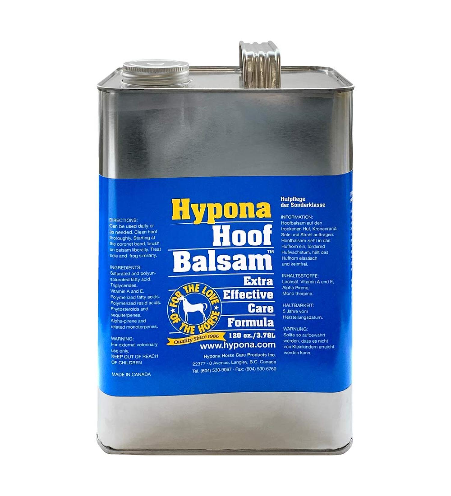 Buy Hypona Hoof Oil 3.78 Liters - Premium Refill Canister for Healthy Hooves | International Shipping Available - Buy Online on GoSupps.com