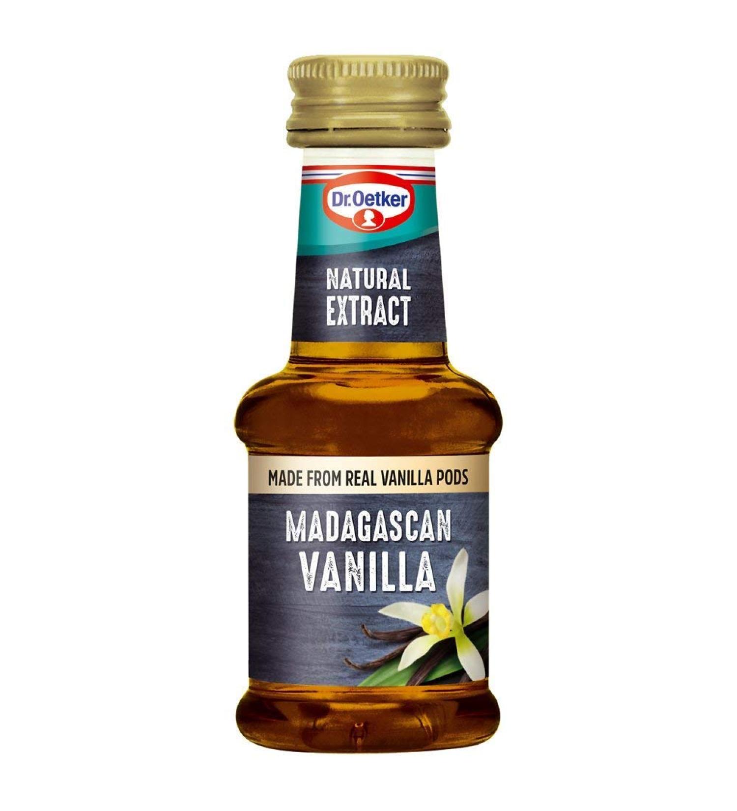 Dr.Oetker Madagascan Vanilla Extract (35Ml X 2) _Natural Vanilla_Suitable for Vegans_Alcohol-free - Buy Online on GoSupps.com