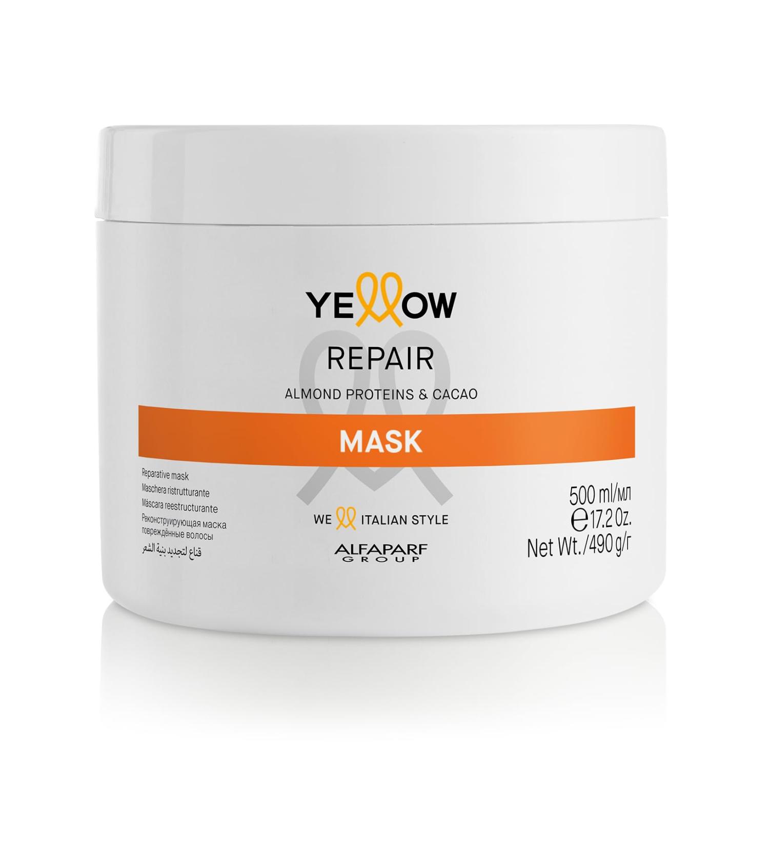 Repair Mask - Almond and Cocoa - 500 ml - Yellow (Alfaparf Group)
