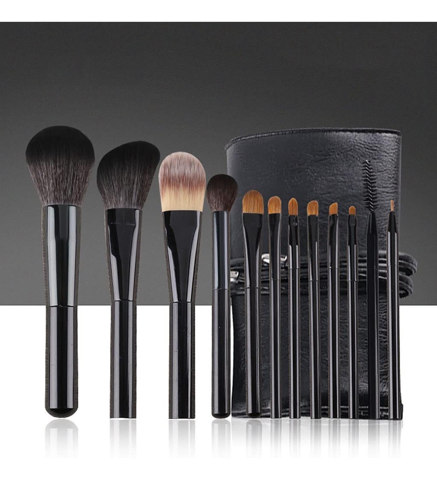 Shop MADALIAN 12-Piece Makeup Brush Set - Perfect for Foundation & Makeup Artists | International Shipping - Buy Online on GoSupps.com