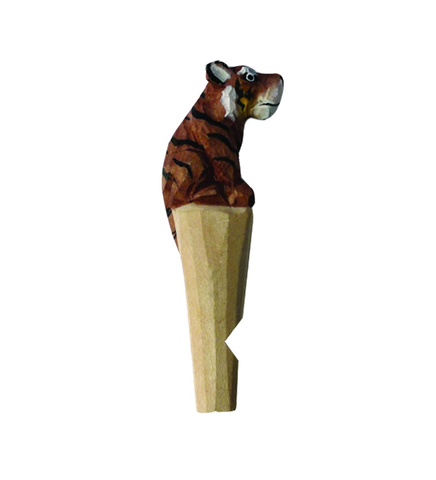 AceCamp Munkees Animal Wood Whistle Keychains Carved Chinese Zodiac Wooden Whistle Key Rings Key Chain for Camping Outdoors Hiking Backpacking Emergency Survival