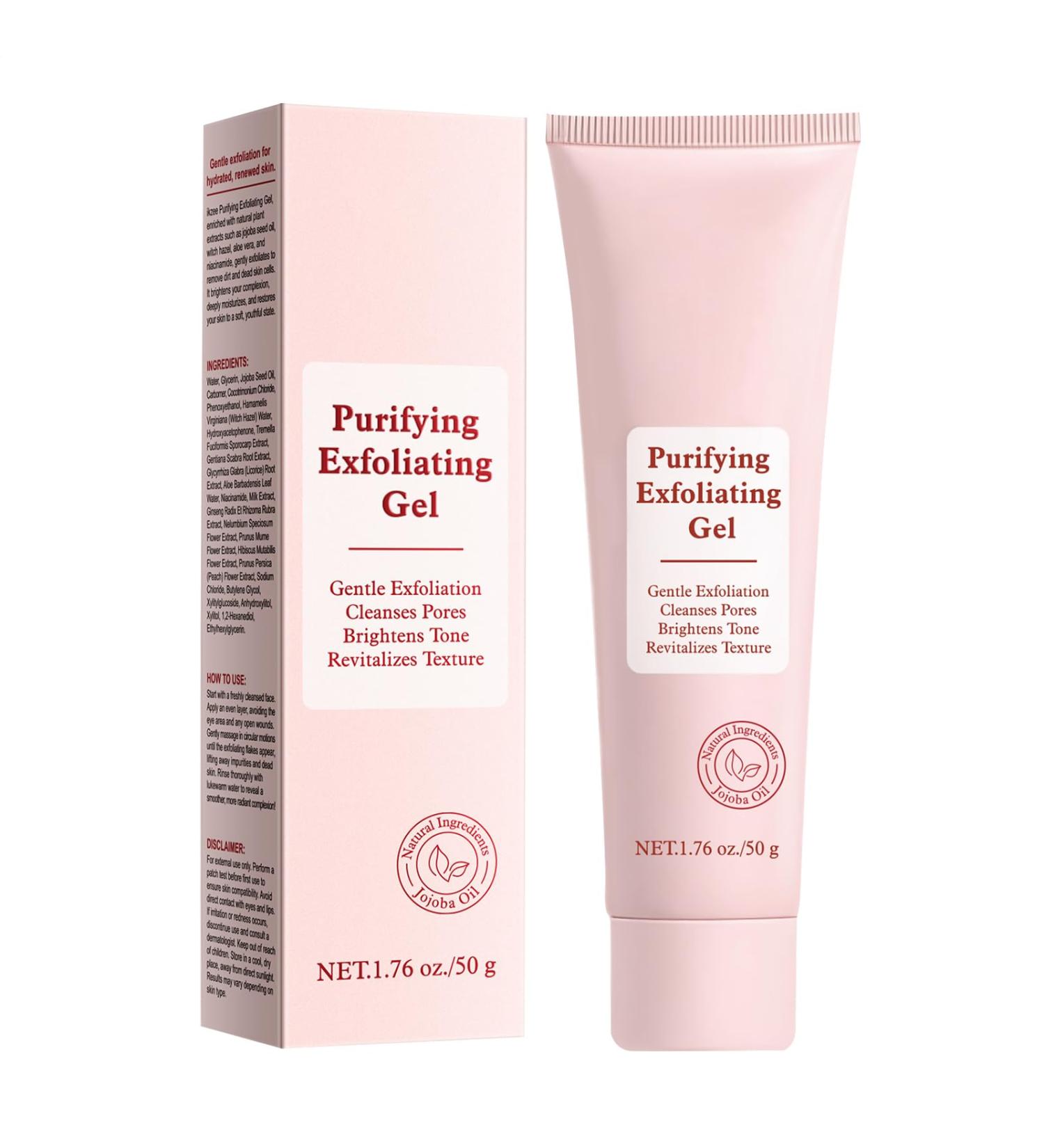 Facial peeling gel 50 g facial cleansing gel peeling pore cleansing for face and body - Buy Online on GoSupps.com