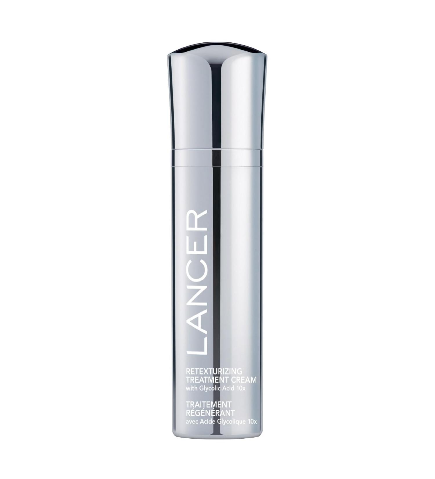 Lancer Skincare Retexturizing Treatment - Daily Moisturizing Cream with 10% Glycolic Acid | Buy Online Worldwide | 1.7 Fl Oz - Buy Online on GoSupps.com