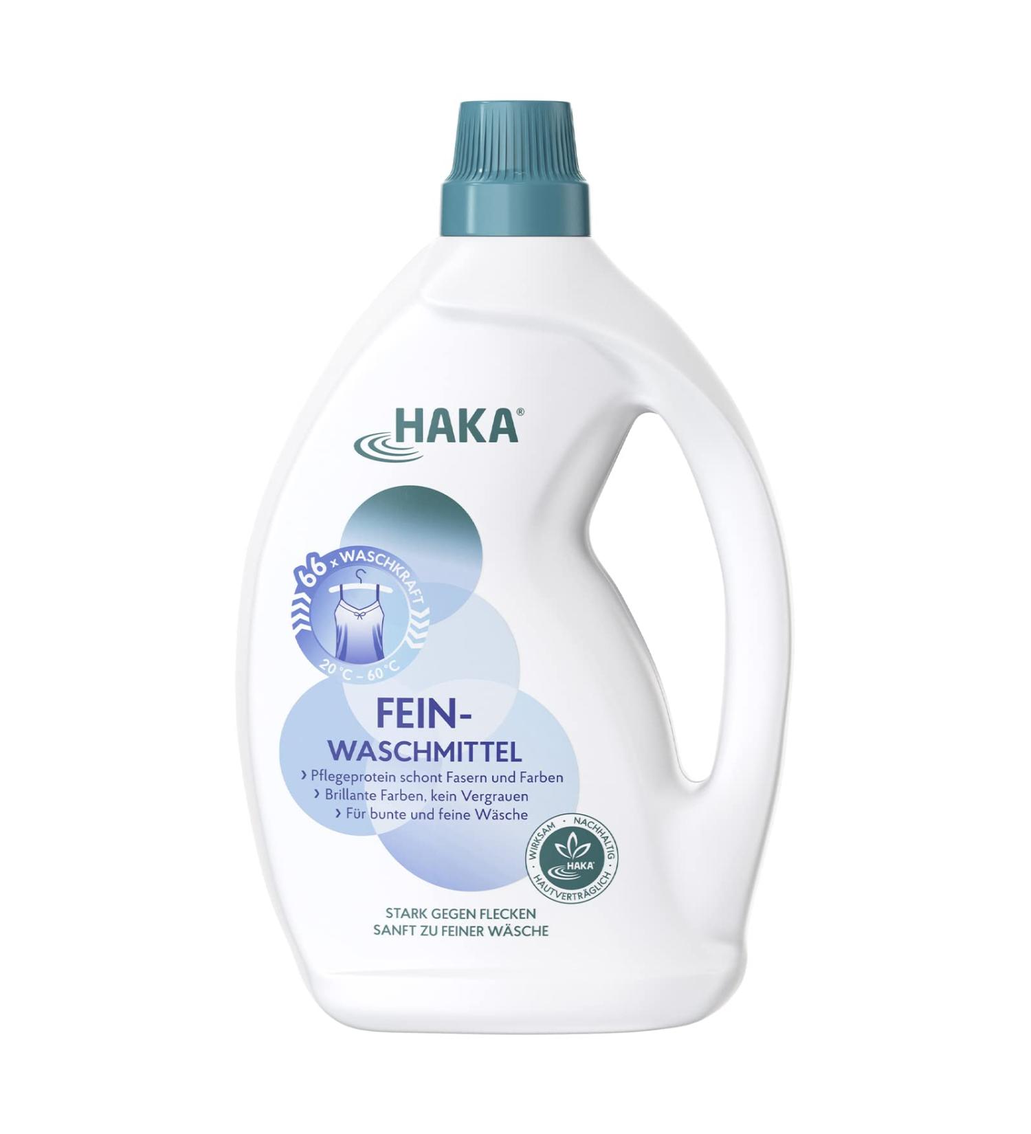Buy HAKA Delicate Liquid Detergent for Silk & Colors - 66 Washes 2L | International Shipping Available - Buy Online on GoSupps.com
